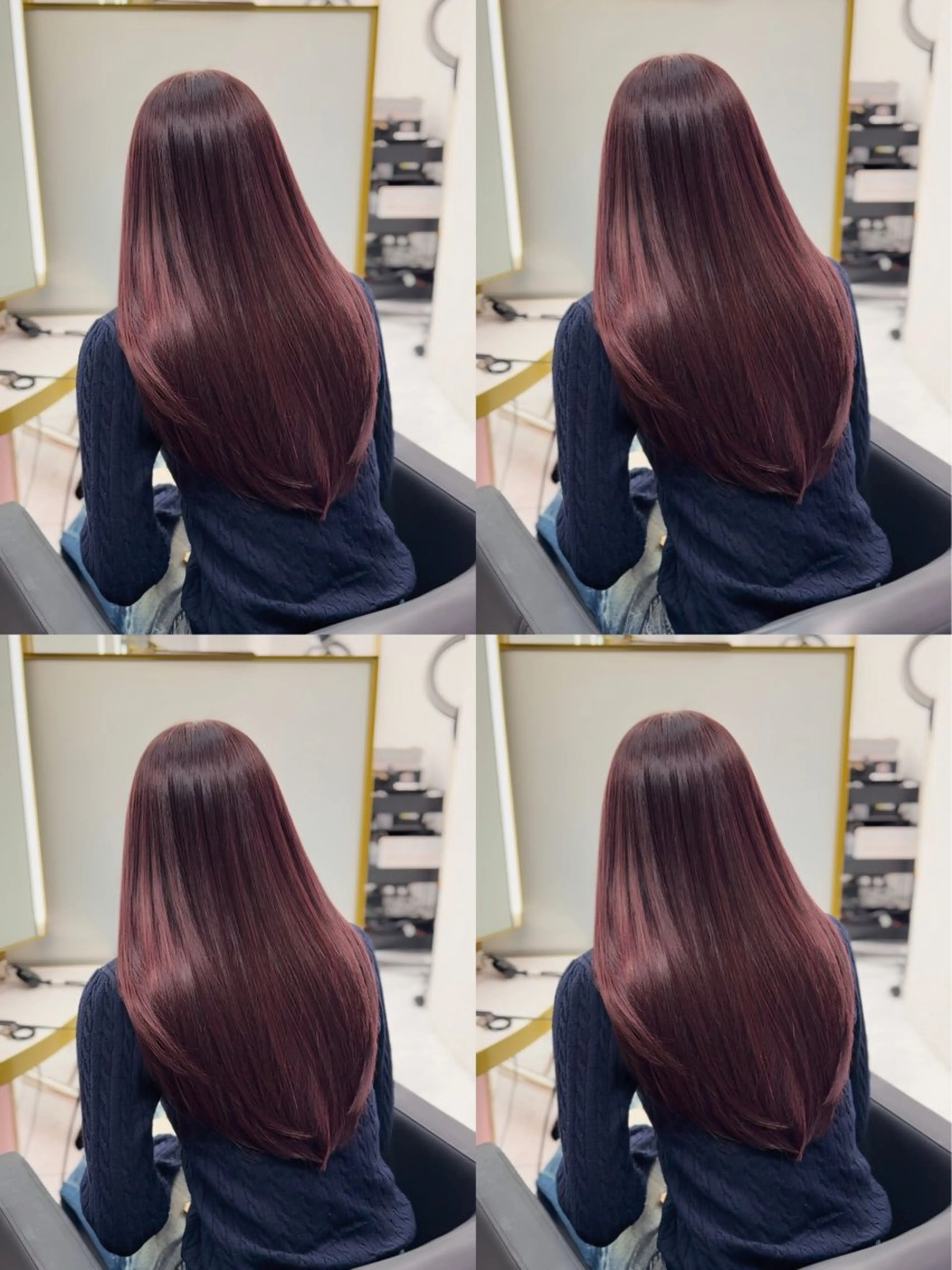 ロング カラー ブリーチ ブリーチなしカラー 暖色カラー🩷 /たくみ。のヘアスタイル