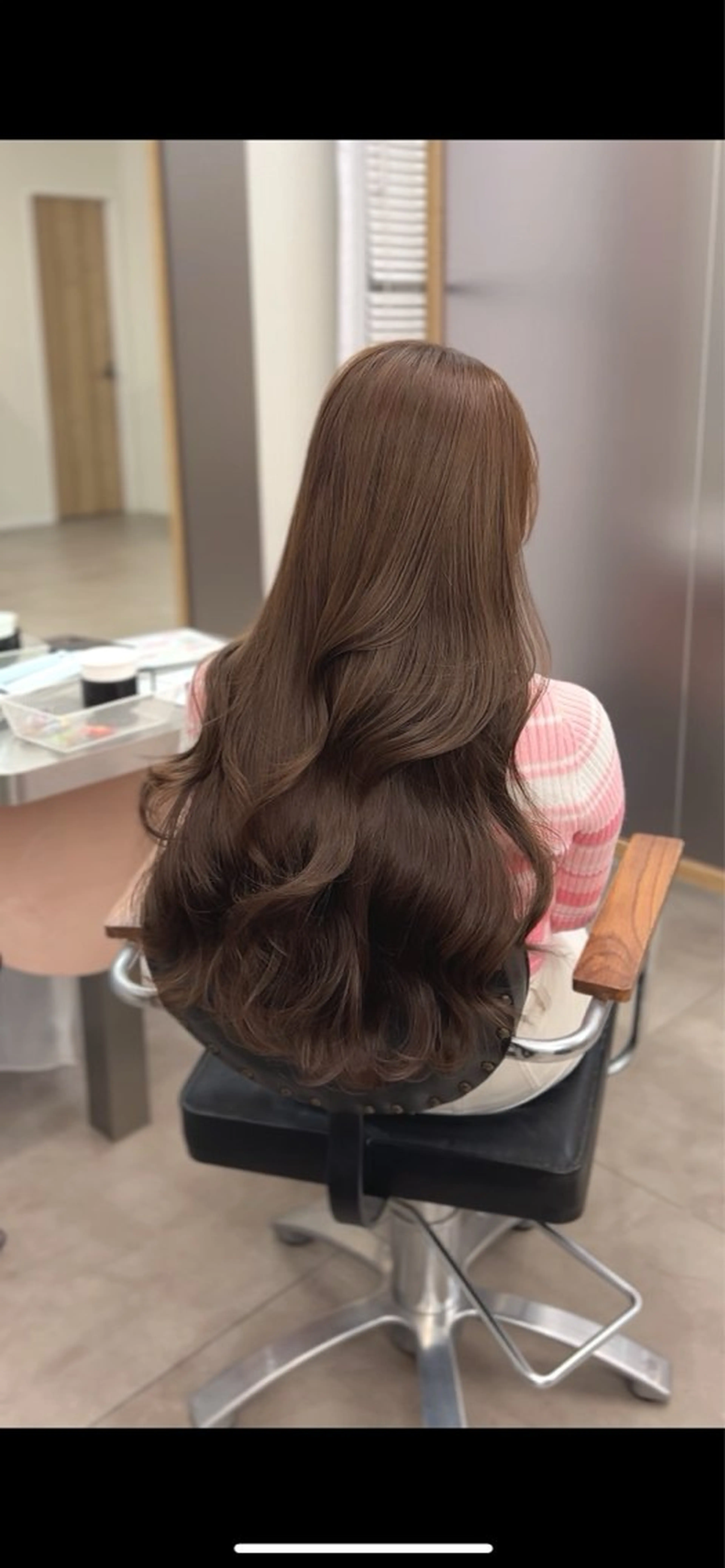 ロング カラー ヘアカラー 梅田/ベージュ／ 艶カラー／三宅空翔のヘアスタイル