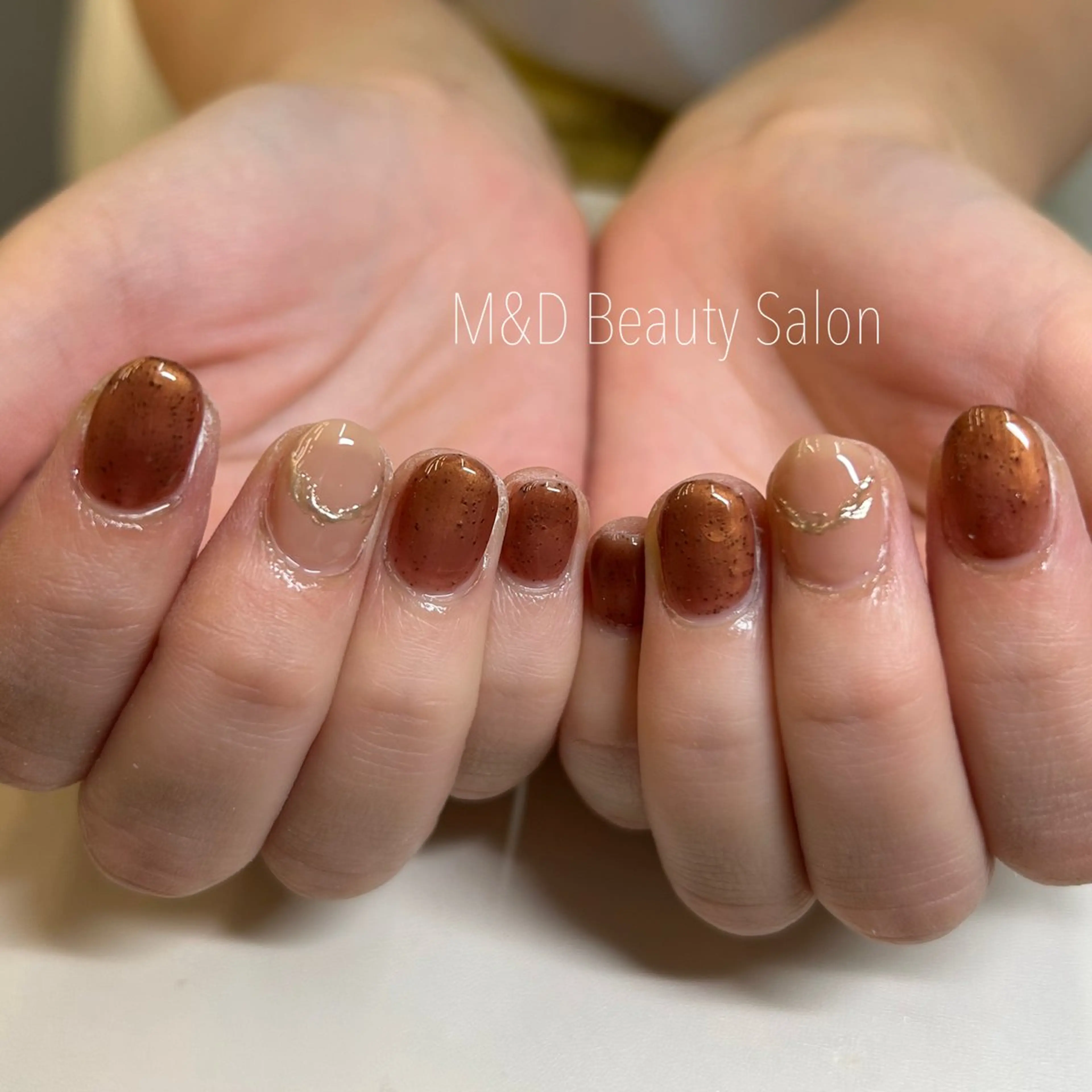 ネイル M&D Beauty Salon 銀座店所属・M&D銀座 AYAのネイルデザイン