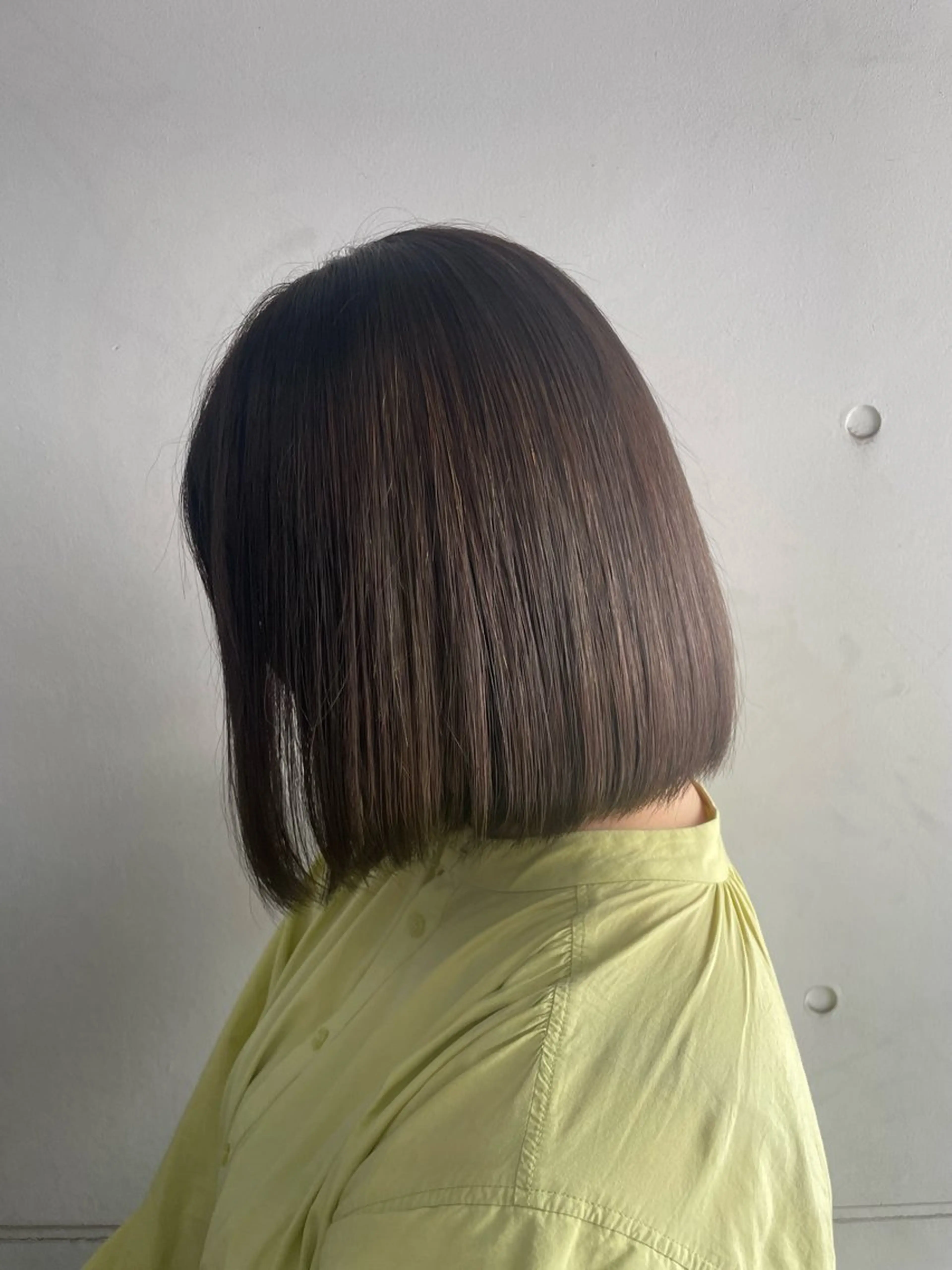 ミディアム カラー ハイライトカラー ハイライト ヘアカラー 野町好花 レイヤー/髪質改善のヘアスタイル