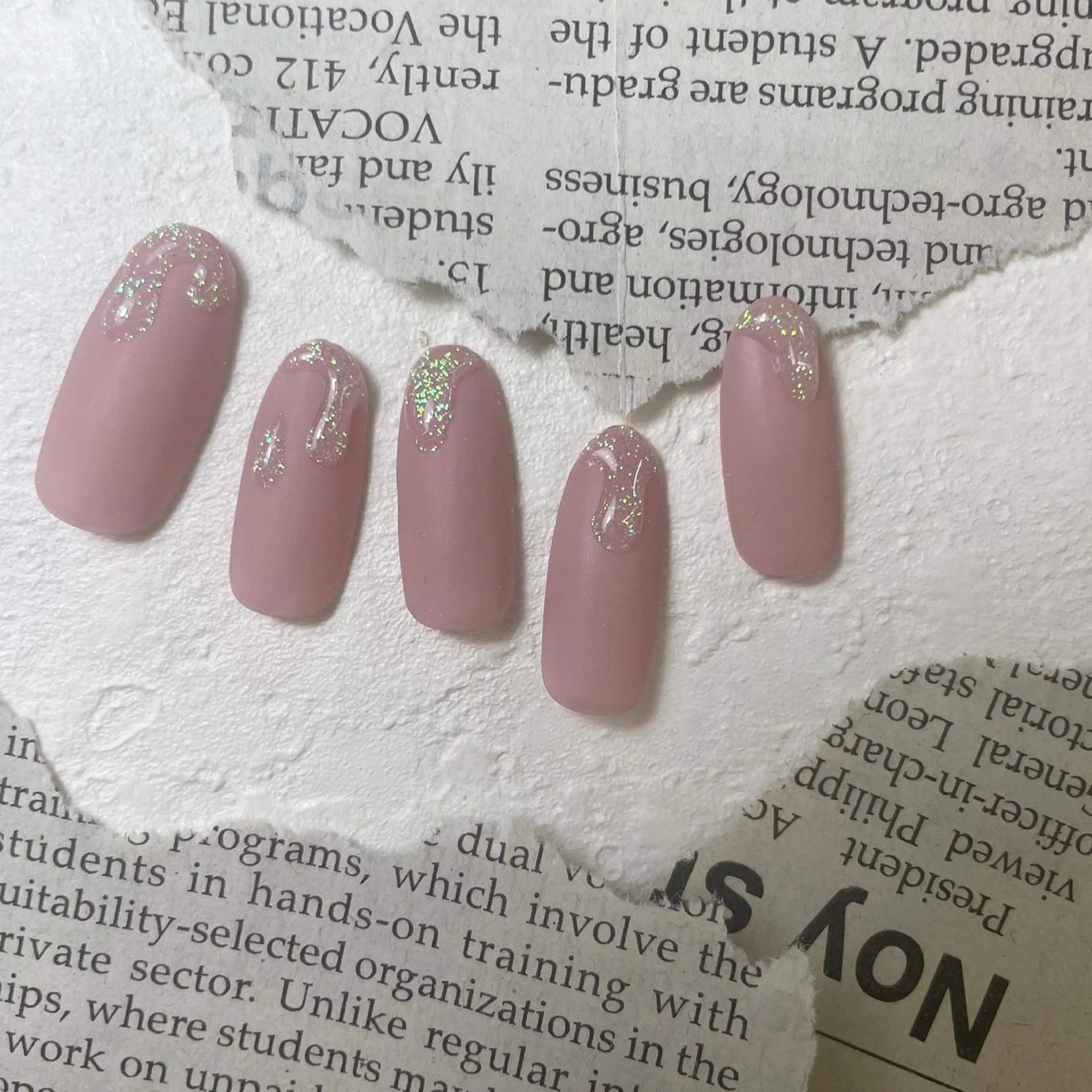 ネイル アートネイル ネイルチップ ⭐︎休業中の練習⭐︎ JNA認定講師髙橋のネイルデザイン