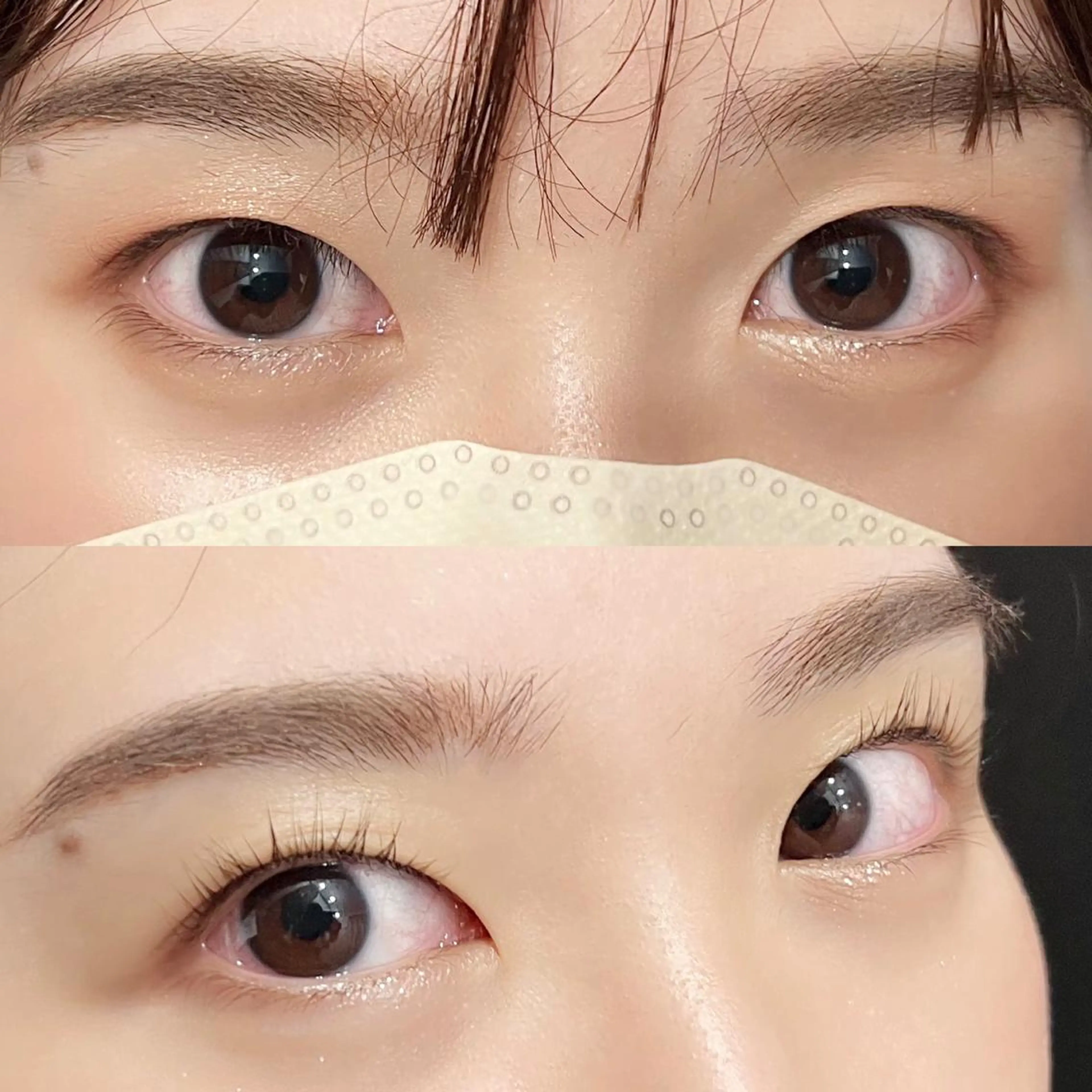 マツエク・マツパ アイブロウ 韓国風マツエク パリジェンヌラッシュリフト まつげパーマ 一重×まつ毛パーマ Cherie Kawaguchiのマツエク・マツパデザイン