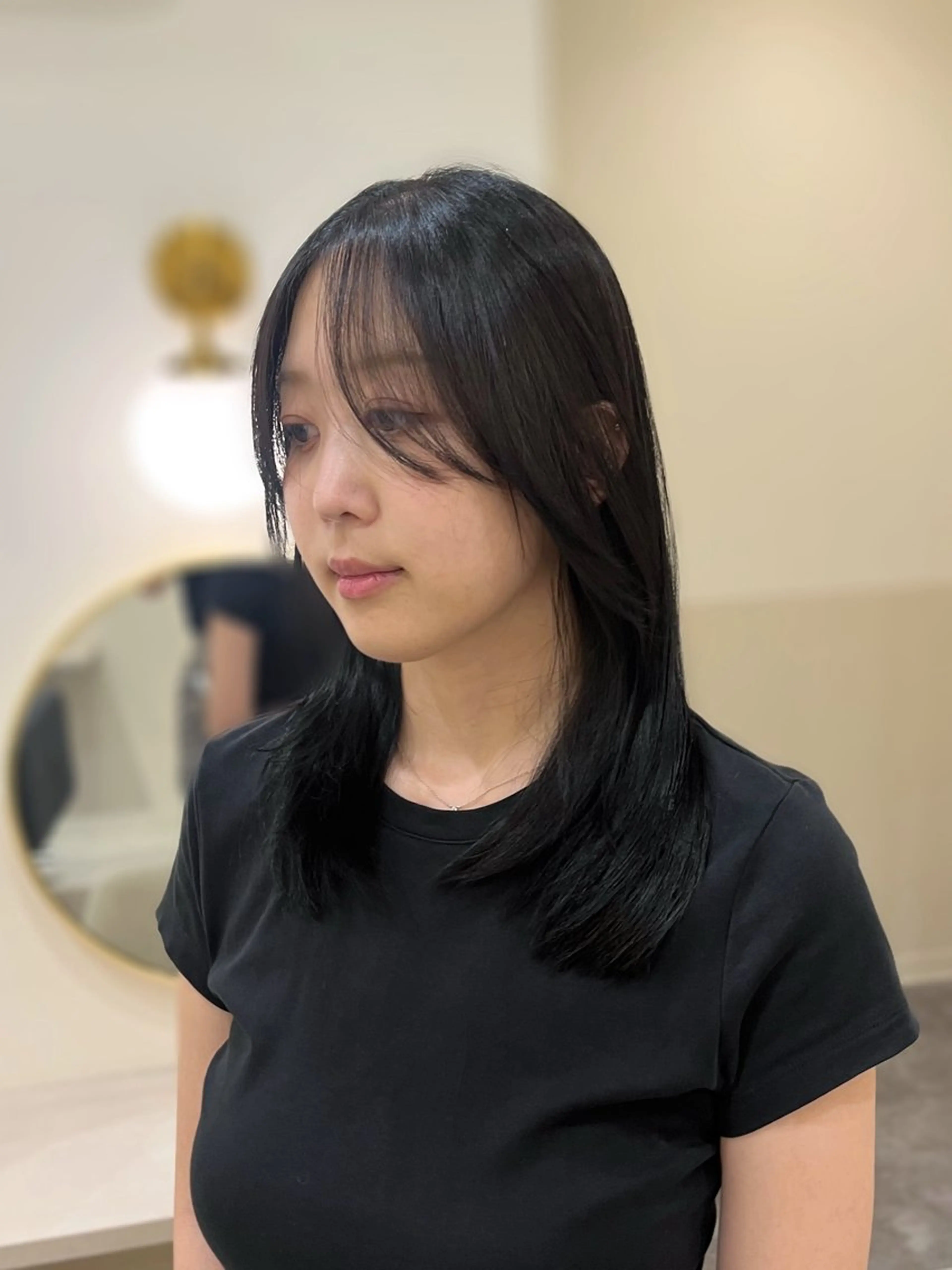 ミディアム Nerine 北千住所属・堤　葵生/韓国ヘア/ 透明感カラーのヘアスタイル