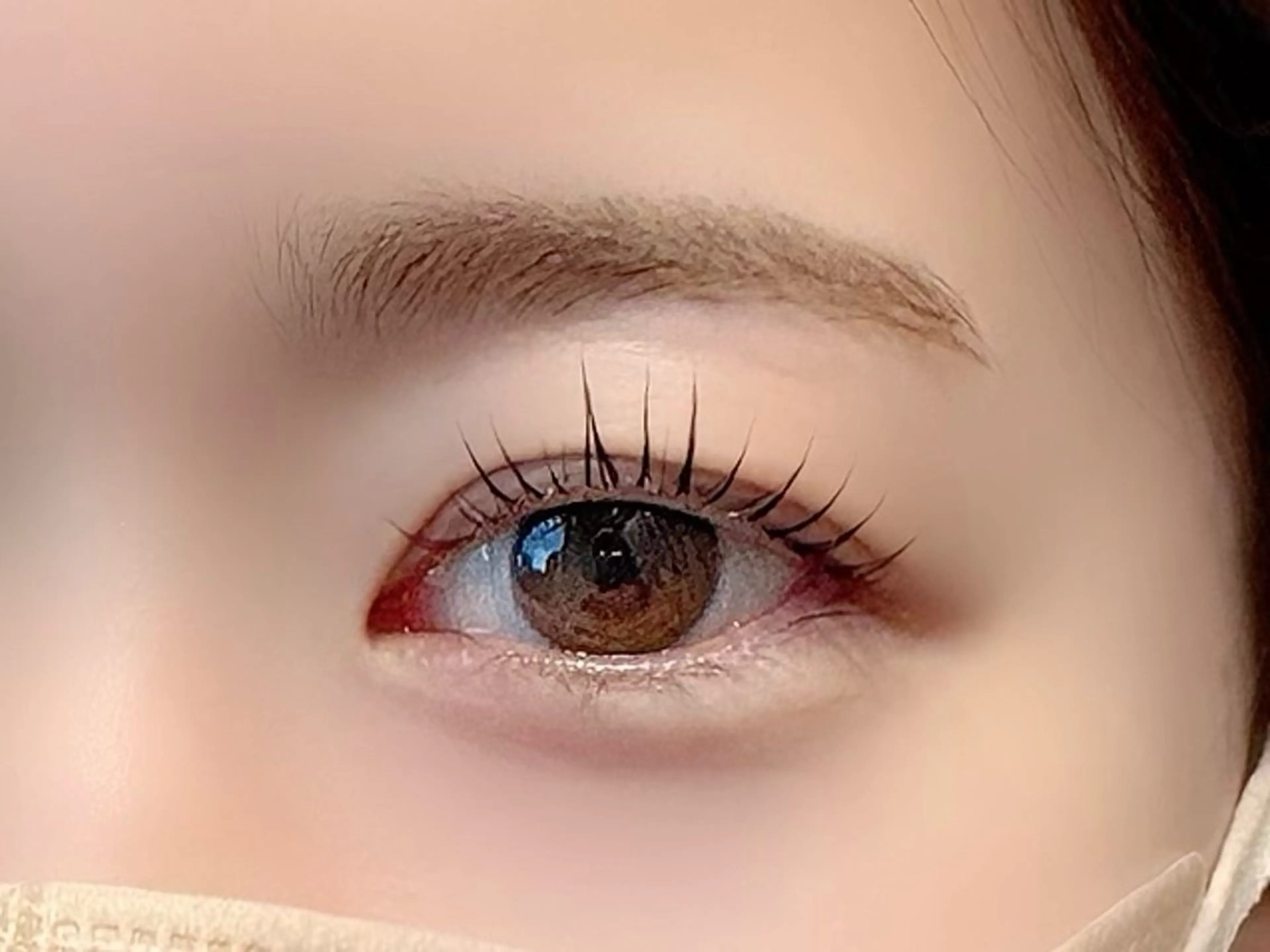 マツエク・マツパ カラーモデル𓍲艶髪 🫧秋積日向のヘアスタイル