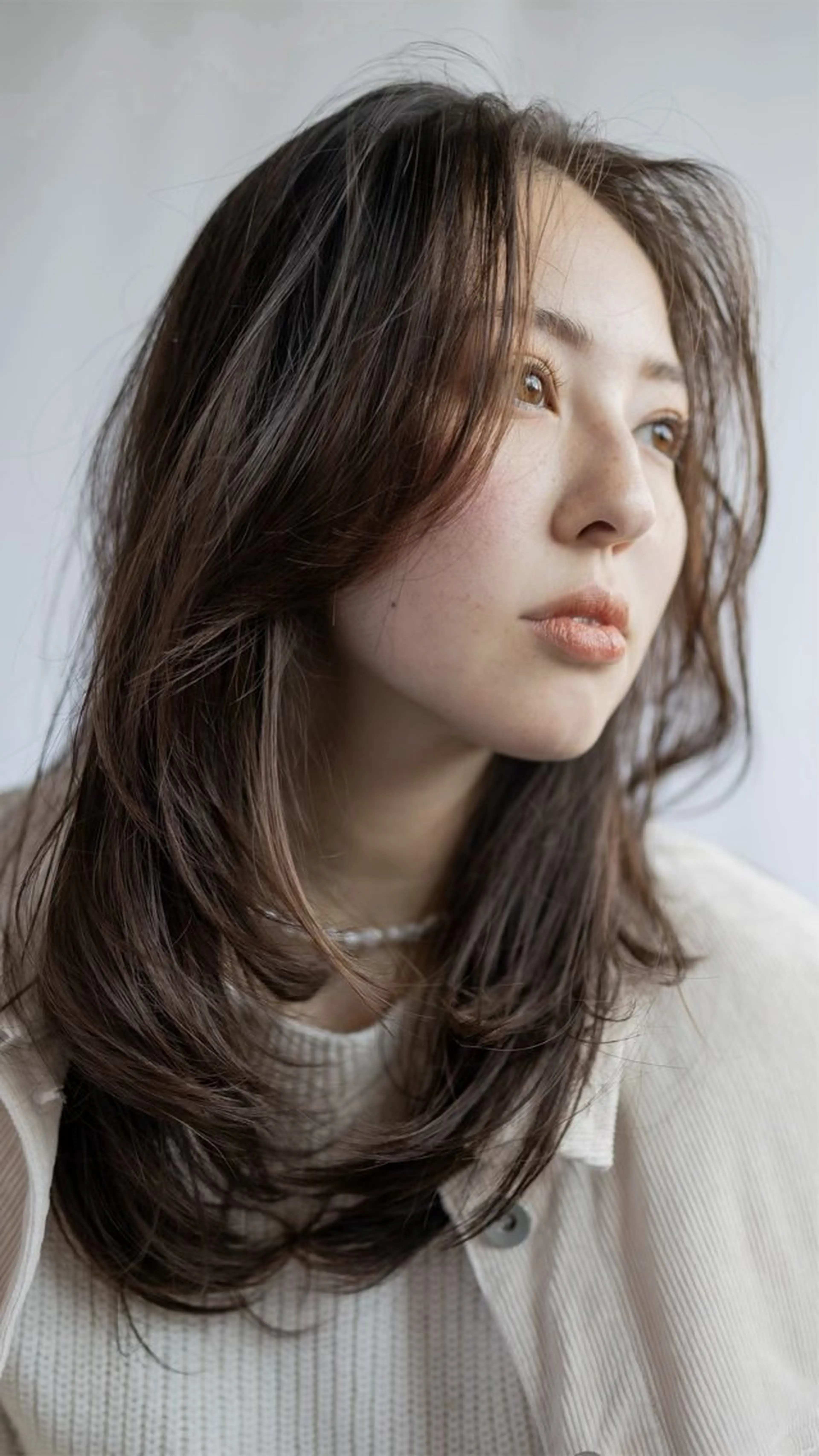 【ミニモ特別価格✨】ブリーチなし艶カラー(シャンプー・ブロー込み)※白髪染めも可※の写真