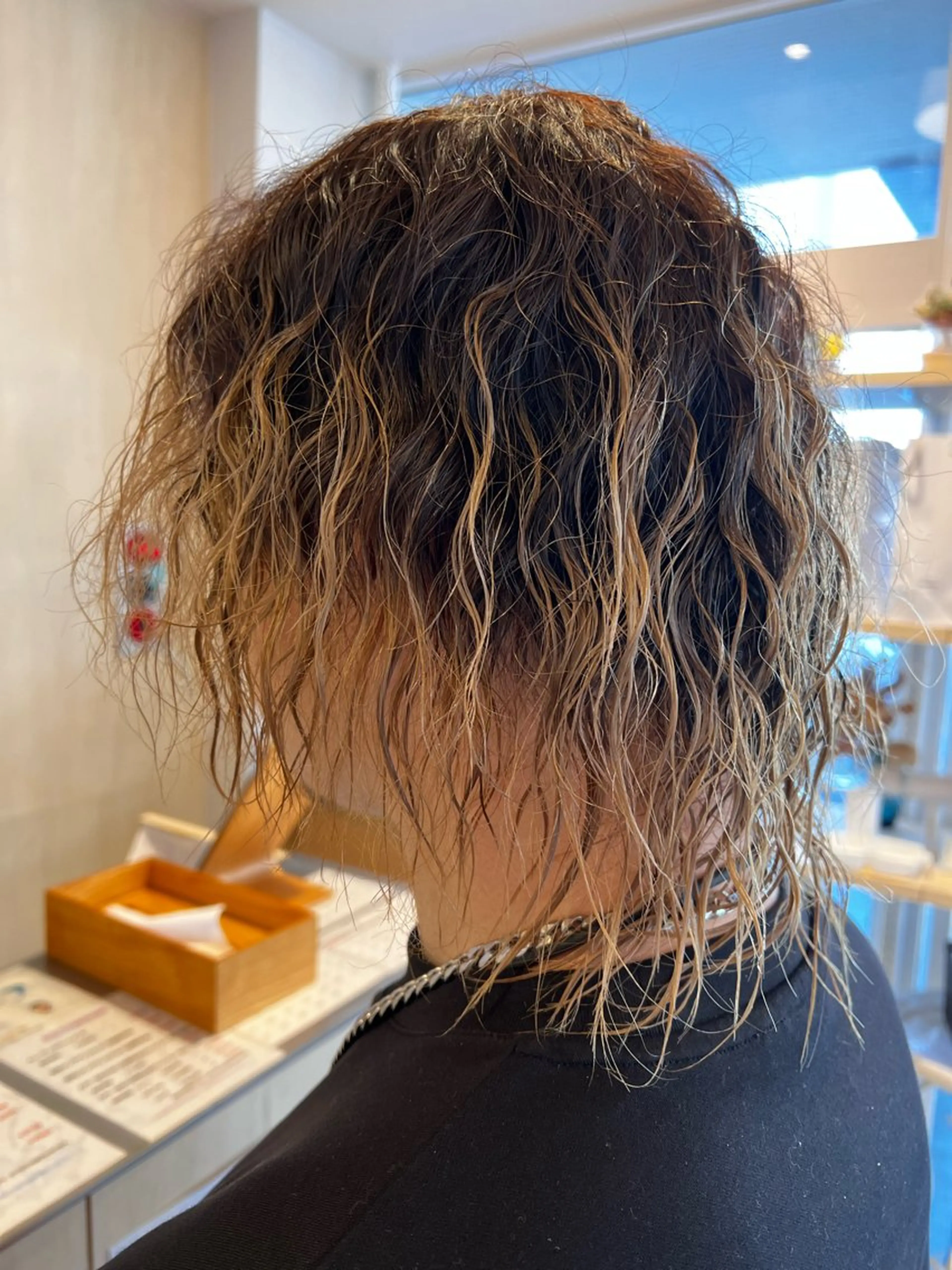 パーマ メンズ ビラデルソルmaRe所属・山口 莉々香のヘアスタイル