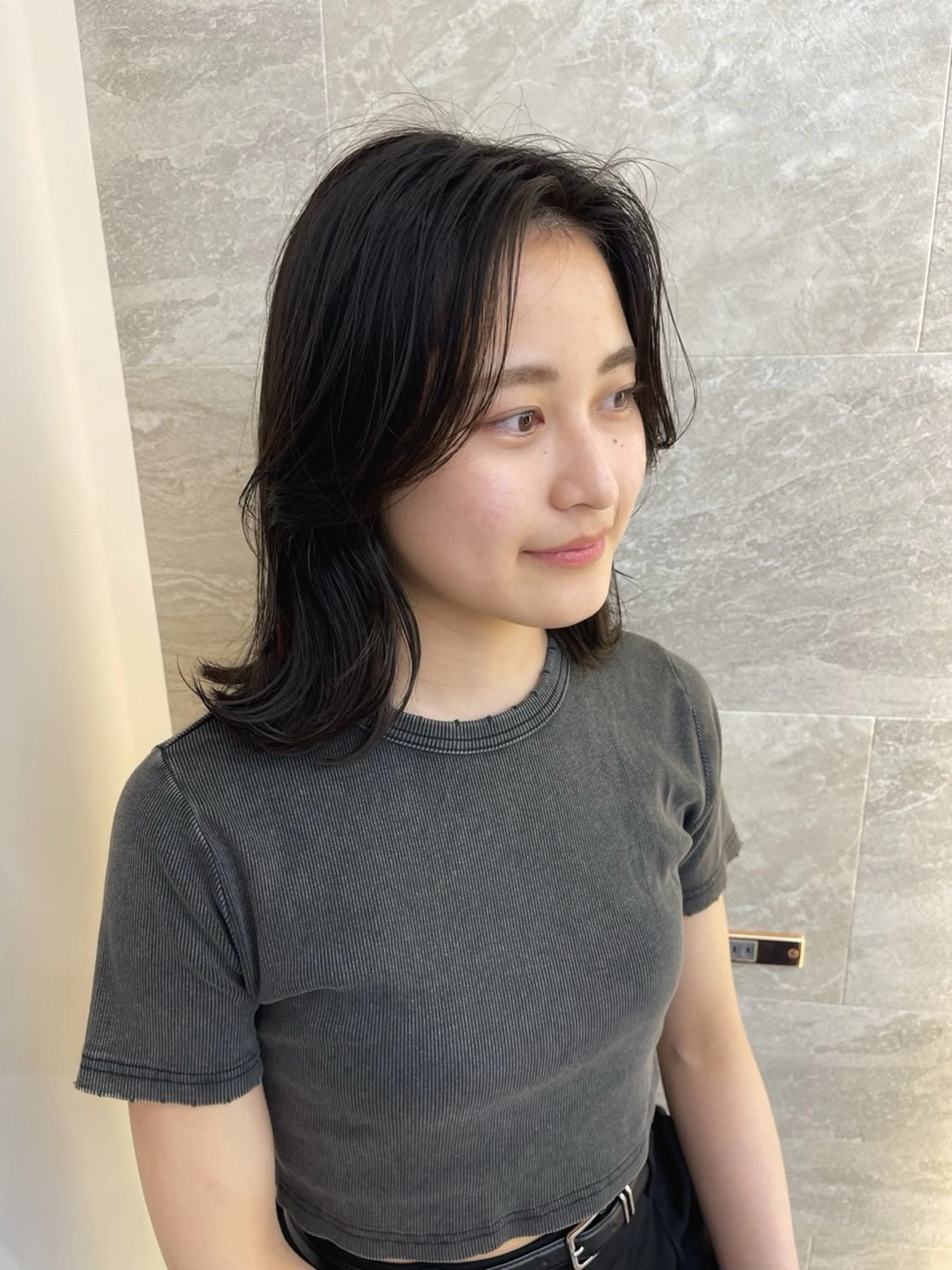 ミディアム 池袋/ボブ/ボブ矯正 髪質改善/山本のヘアスタイル