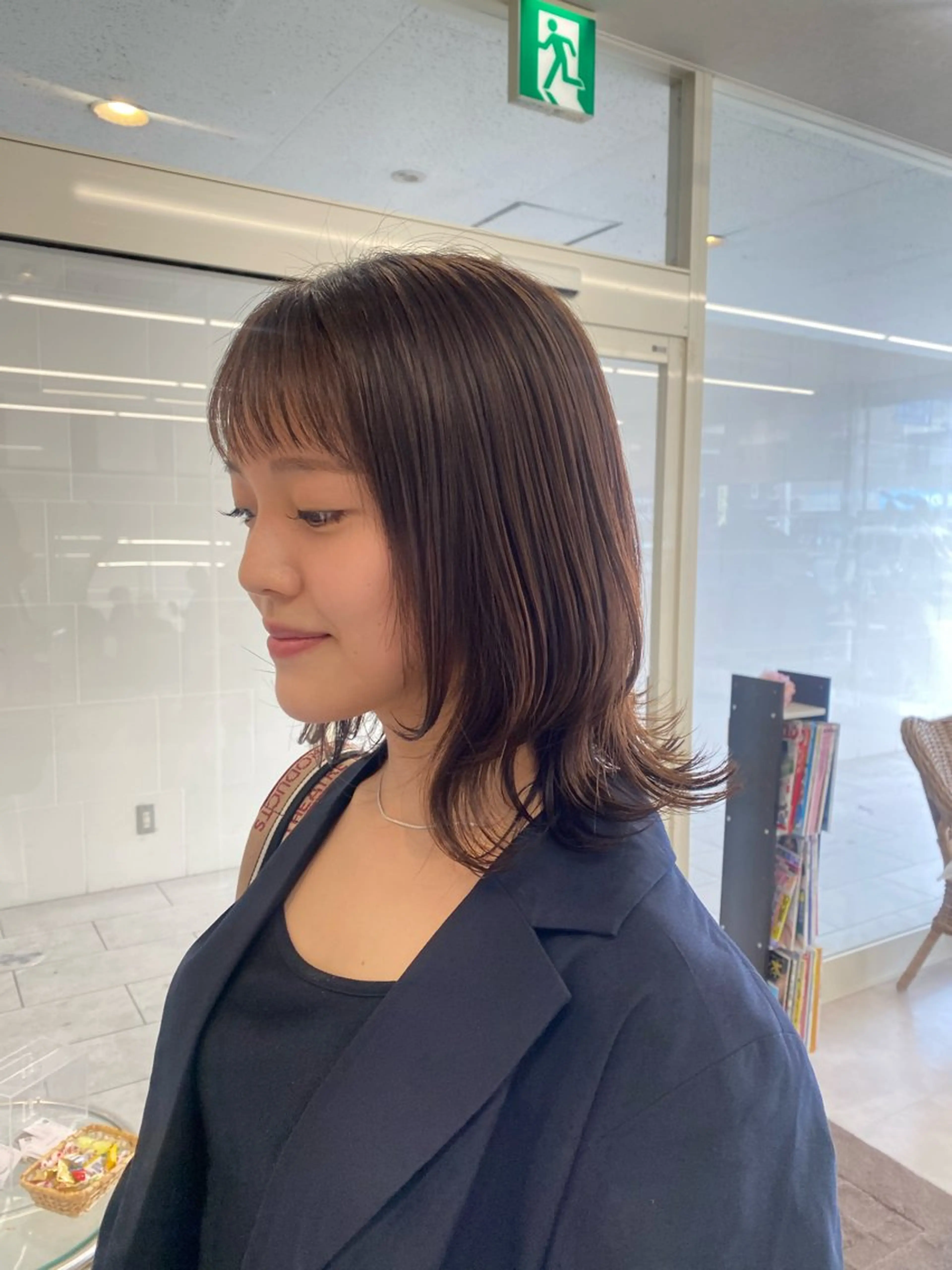 セミロング レイヤーカット Francesca【フランチェスカ】所属・【髪にドラマを】斎藤 奈々/岡山美容師🫧のヘアスタイル