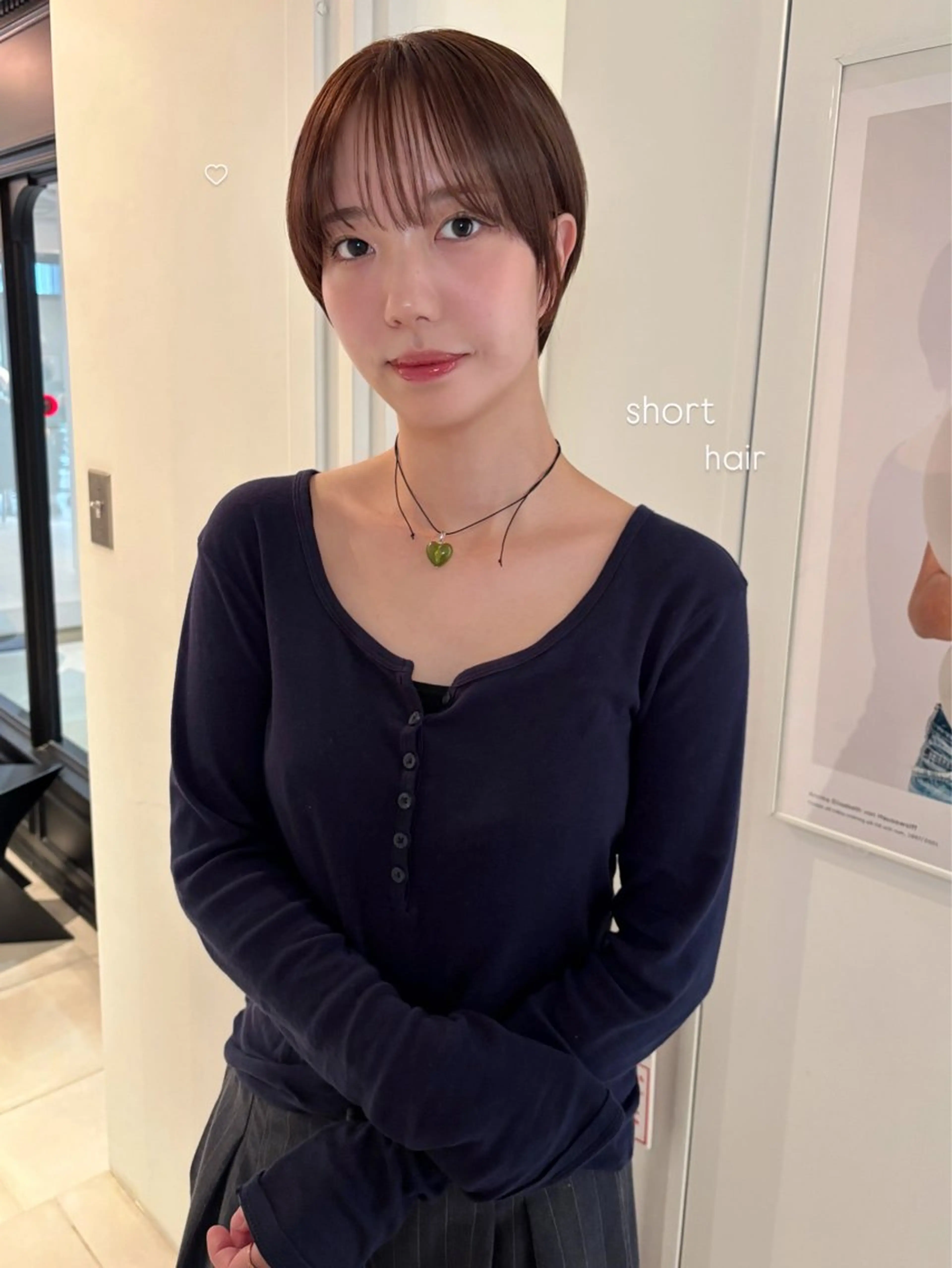 ショート riria/ボブ /透明感カラー🎀のヘアスタイル