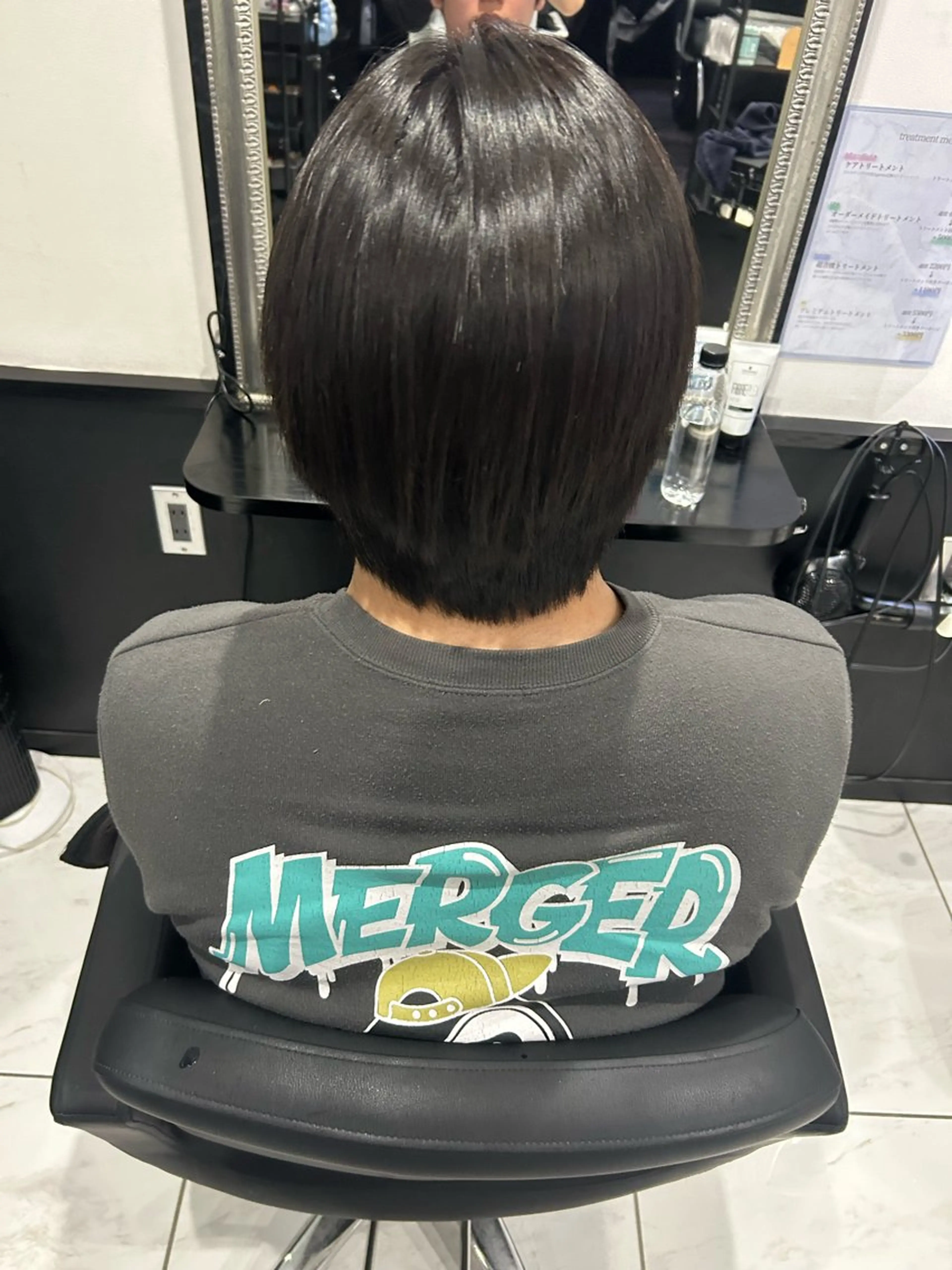 メンズ 長田 麻友子のヘアスタイル