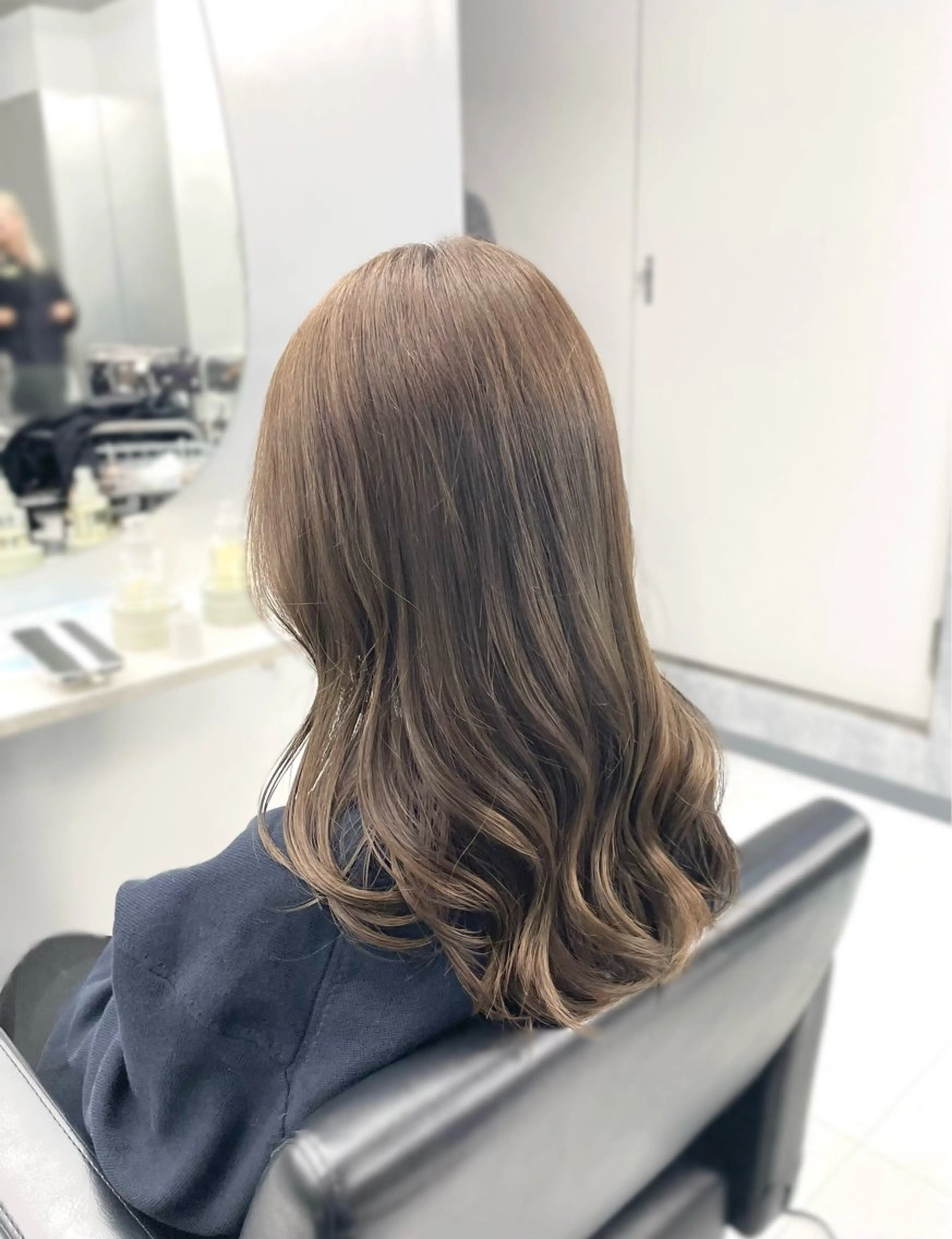 セミロング カラー ヘアカラー トリートメント 立川ブリーチ/メンズ ウルフ♱ʜᴀʀᴜᴋᴀのヘアスタイル