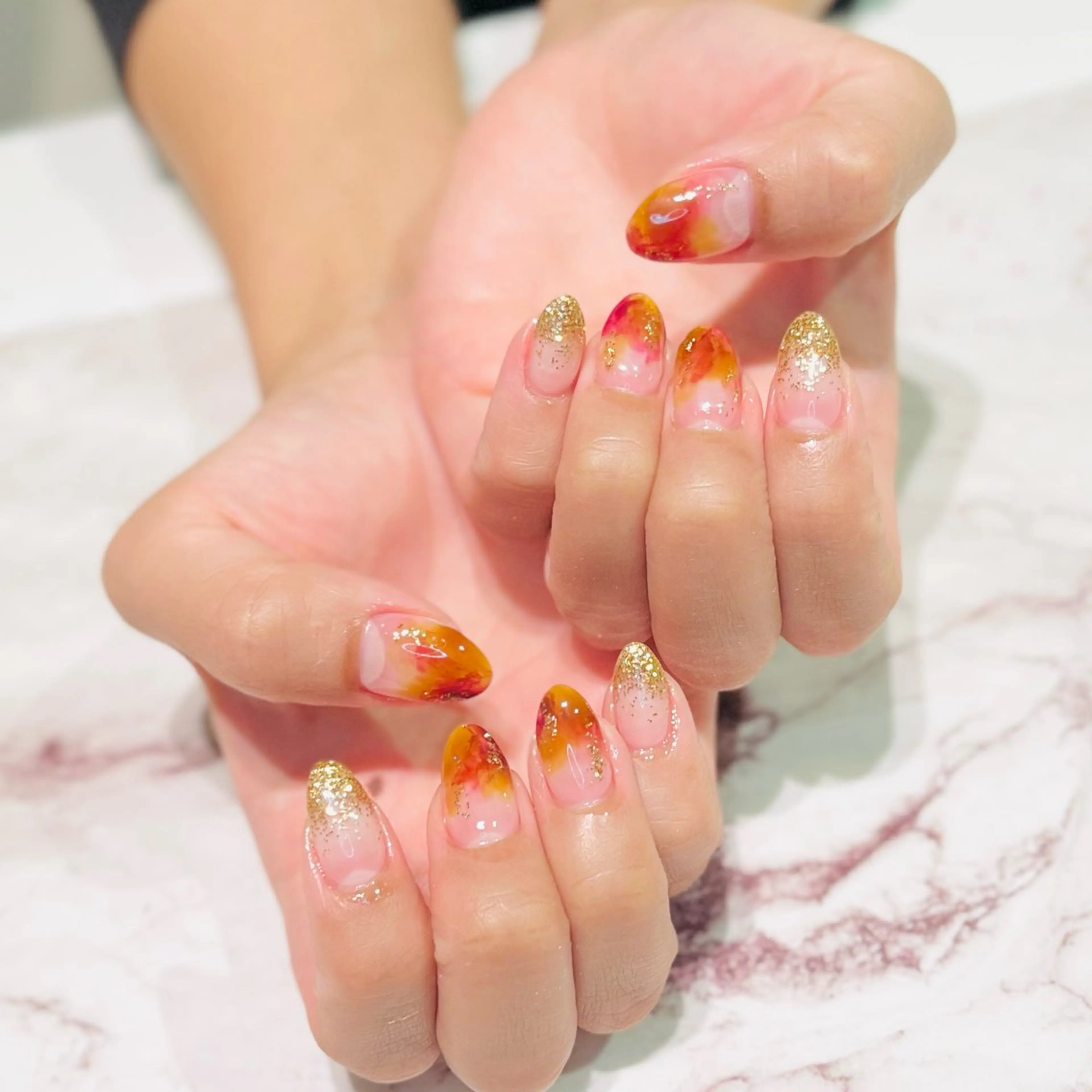 ネイル ハンドネイル Hair removal & Beauty salon Produce by Lucia所属・nail salon Luciaのネイルデザイン