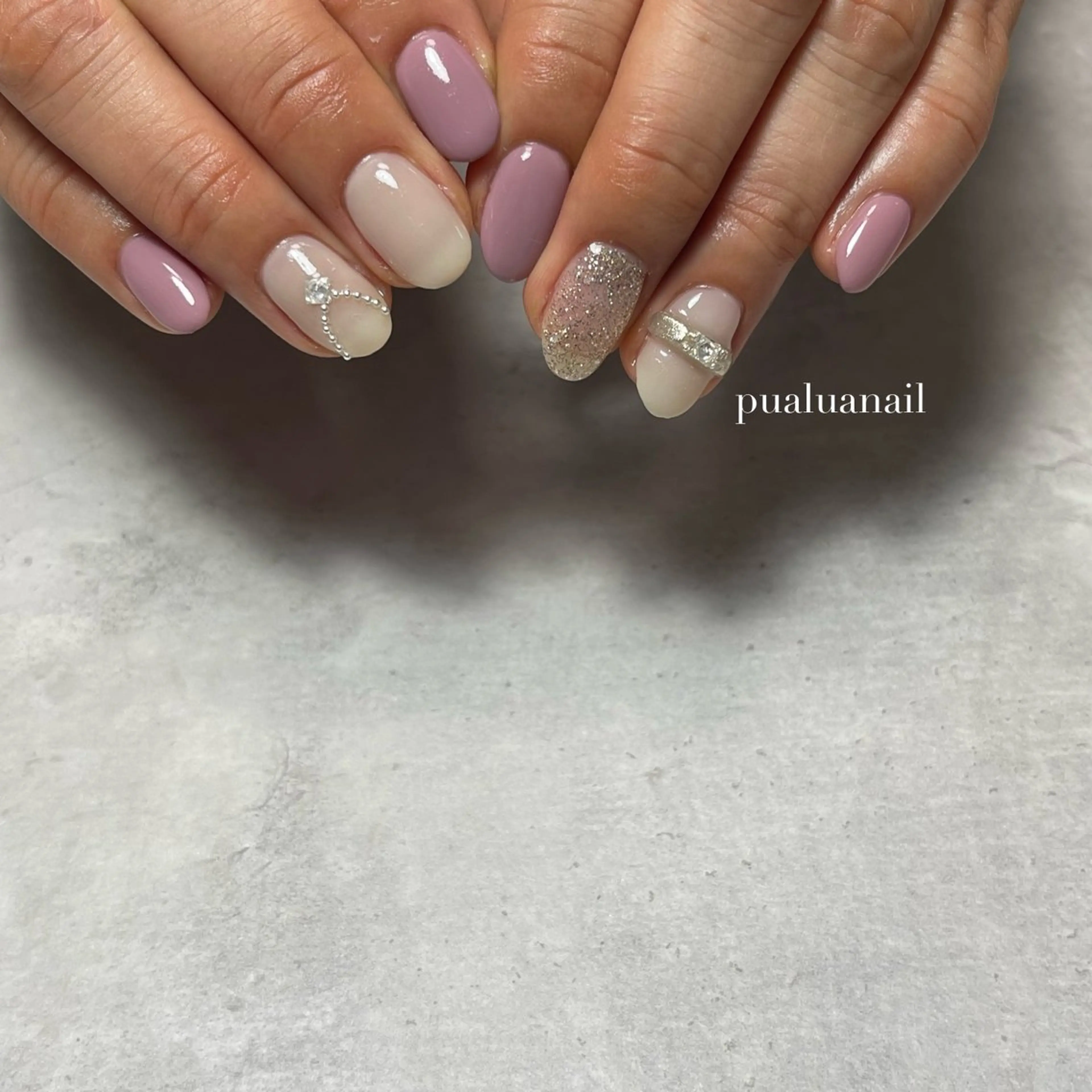ネイル ハンドネイル pualua miharuのネイルデザイン
