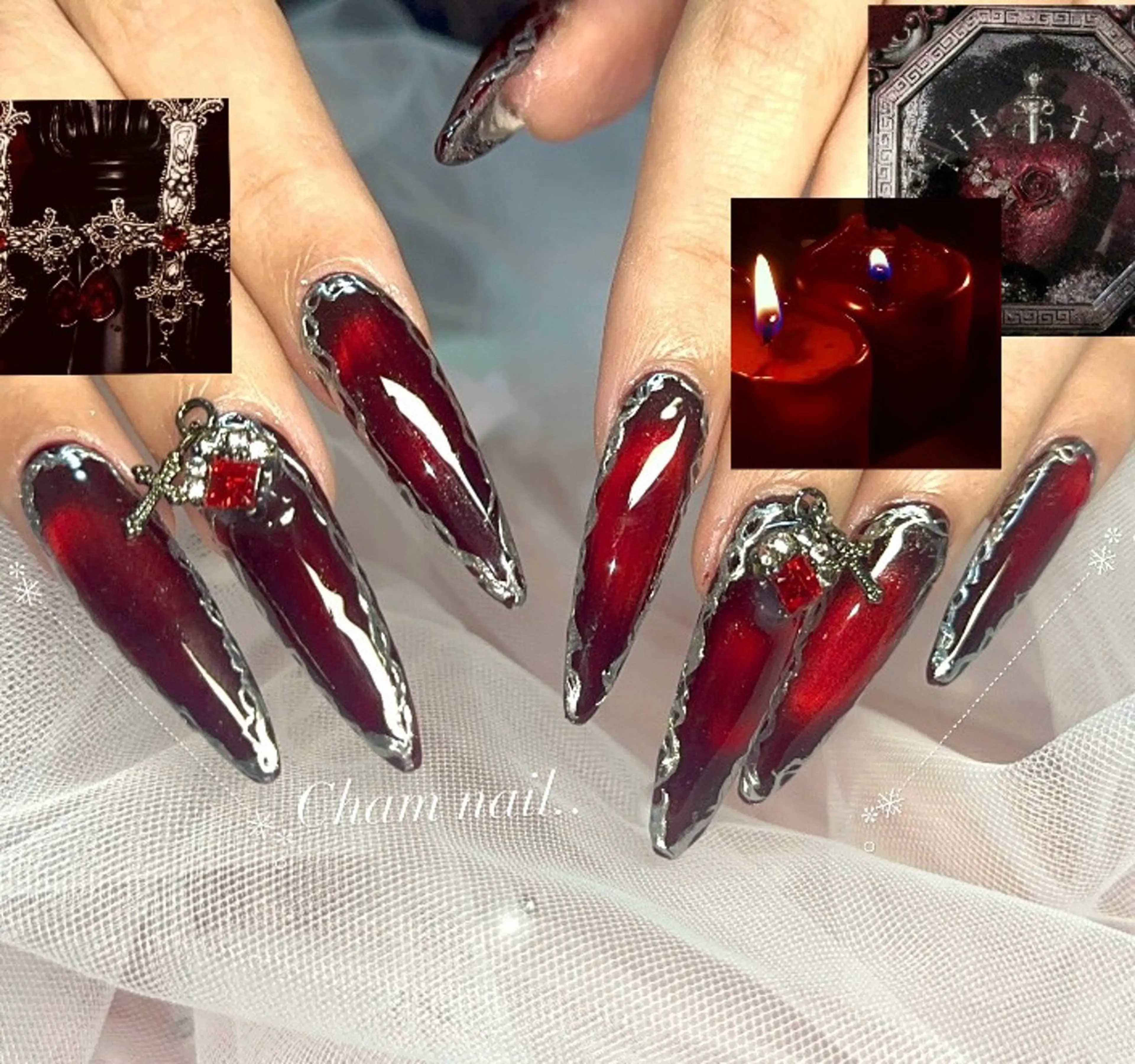 ネイル ハンドネイル Cham Haruneのネイルデザイン