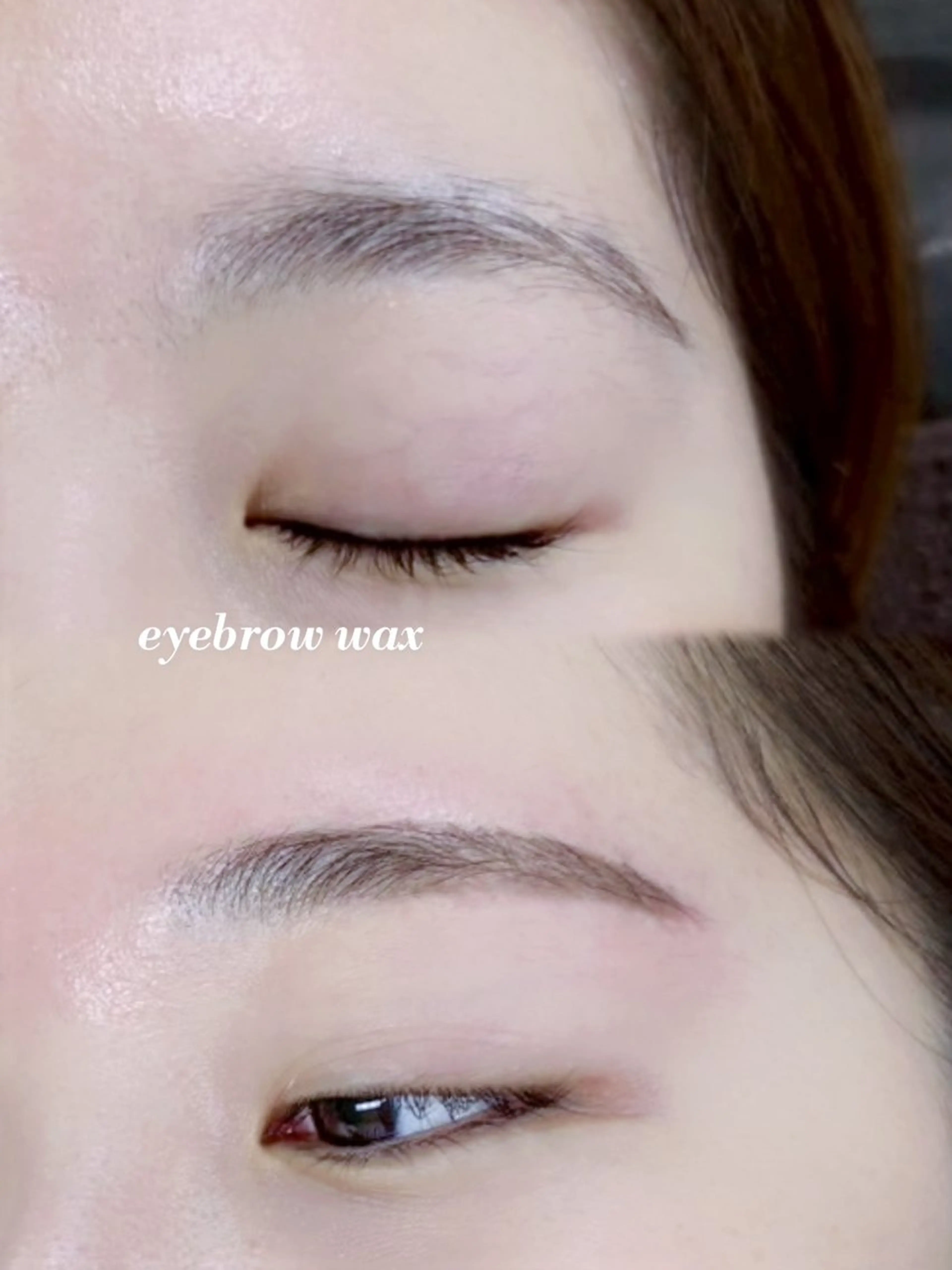 【 12月限定☆一押し 】 眉毛ワックス🎀♩（メイク込み）の写真