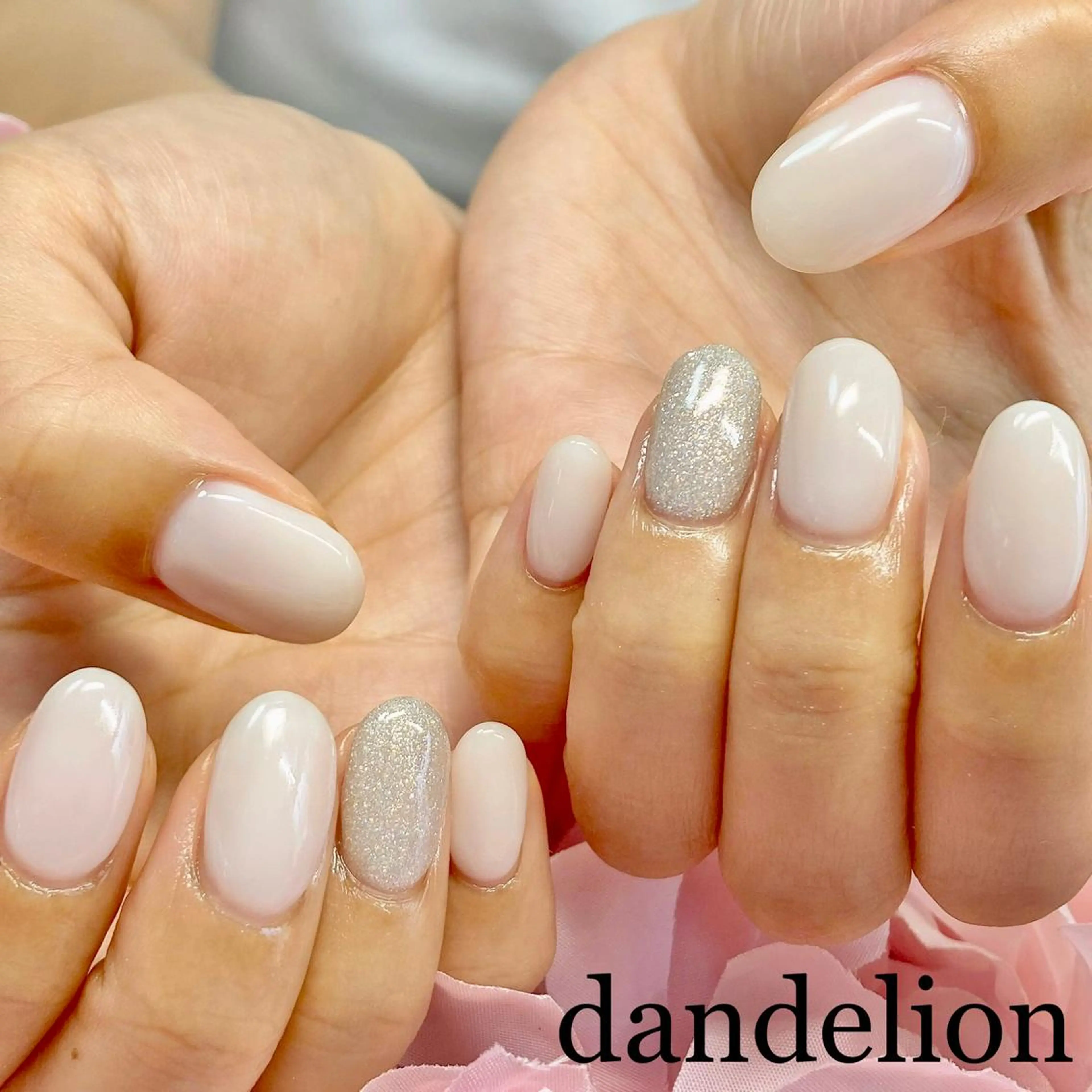 ネイル ハンドネイル ハンドケア dandelion ダンデライオンのネイルデザイン