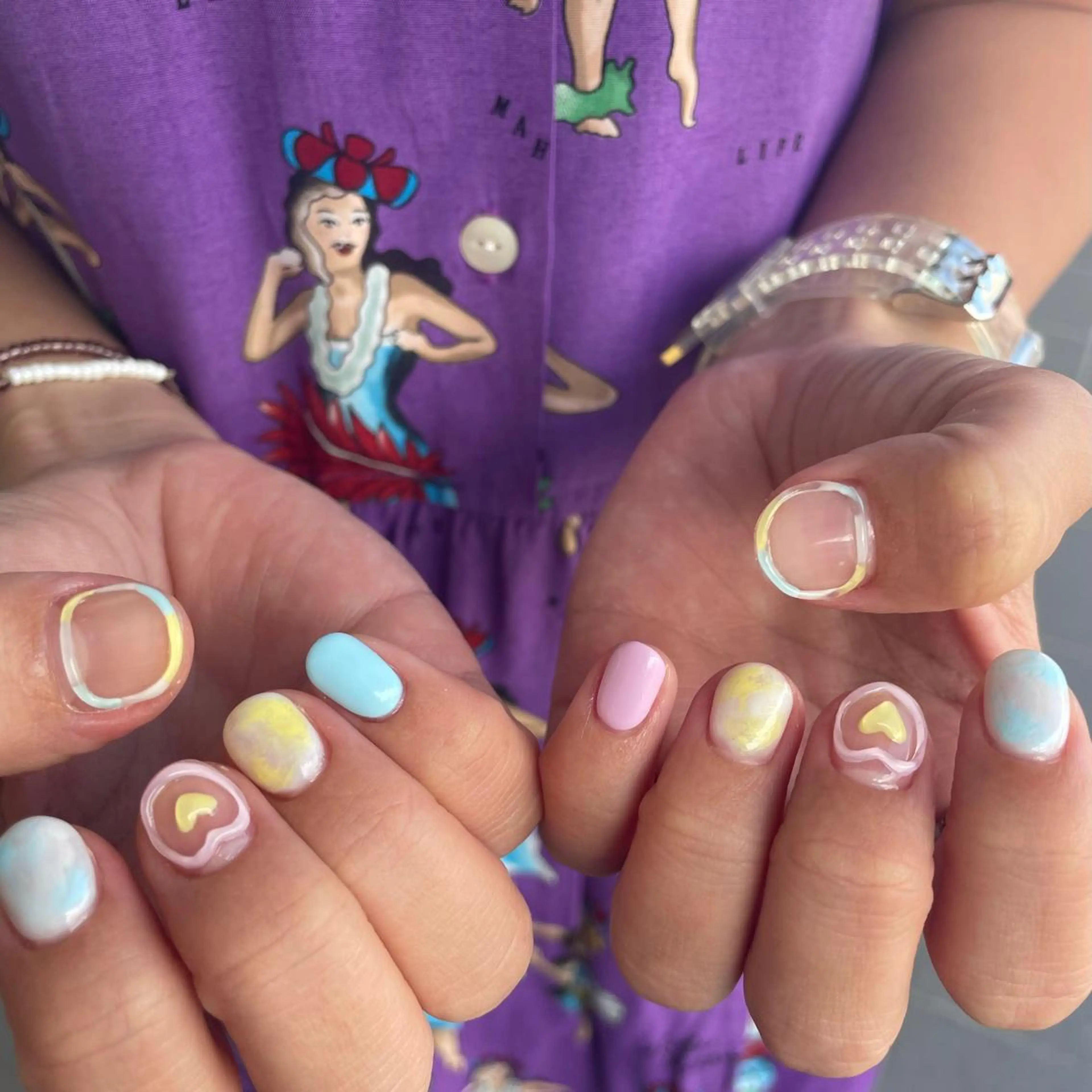 ネイル ハンドネイル bianca銀座 ZAMAMIのネイルデザイン