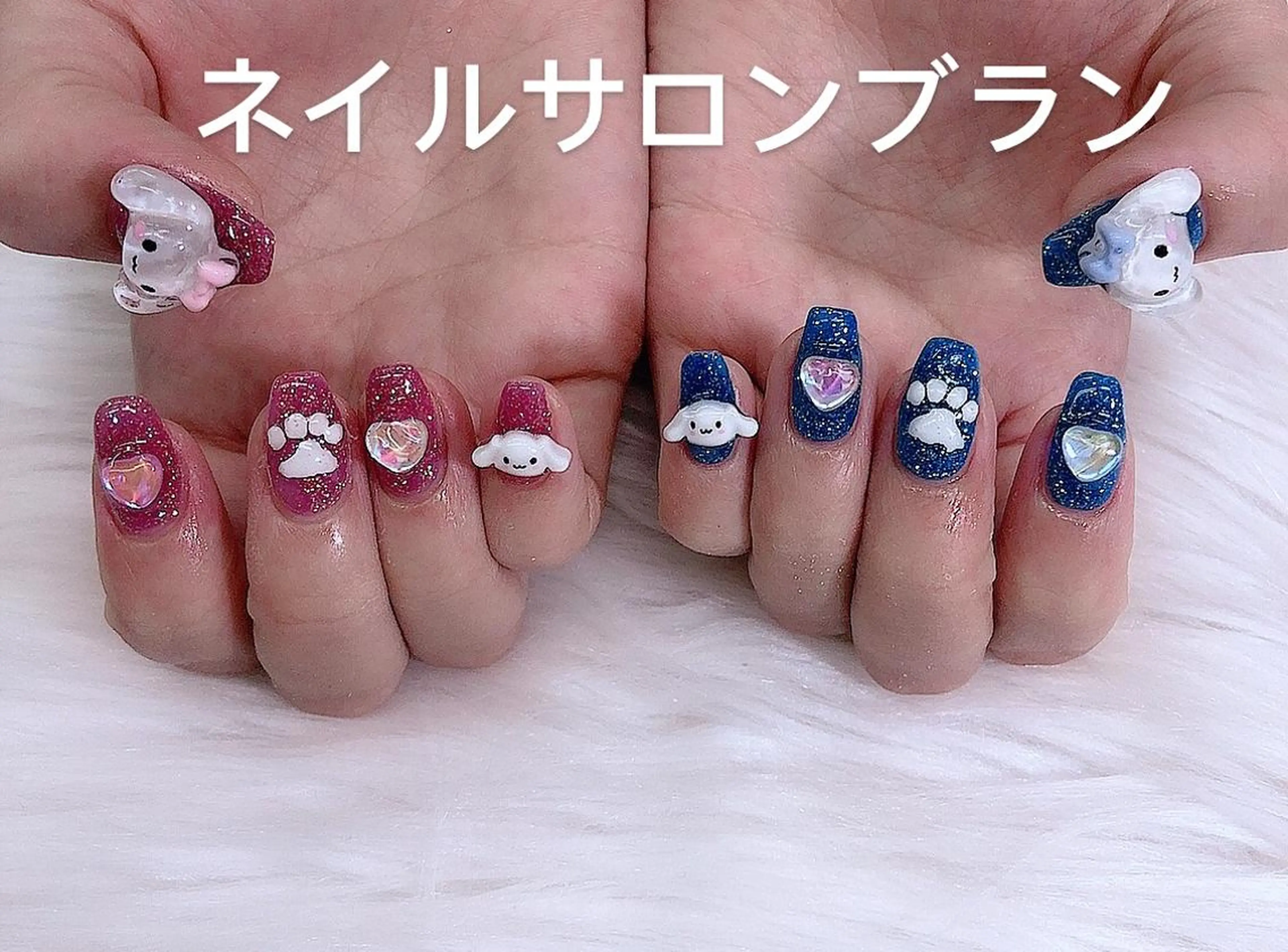 ネイル 🦋ネイルサロン ブラン🌈ゆりのネイルデザイン