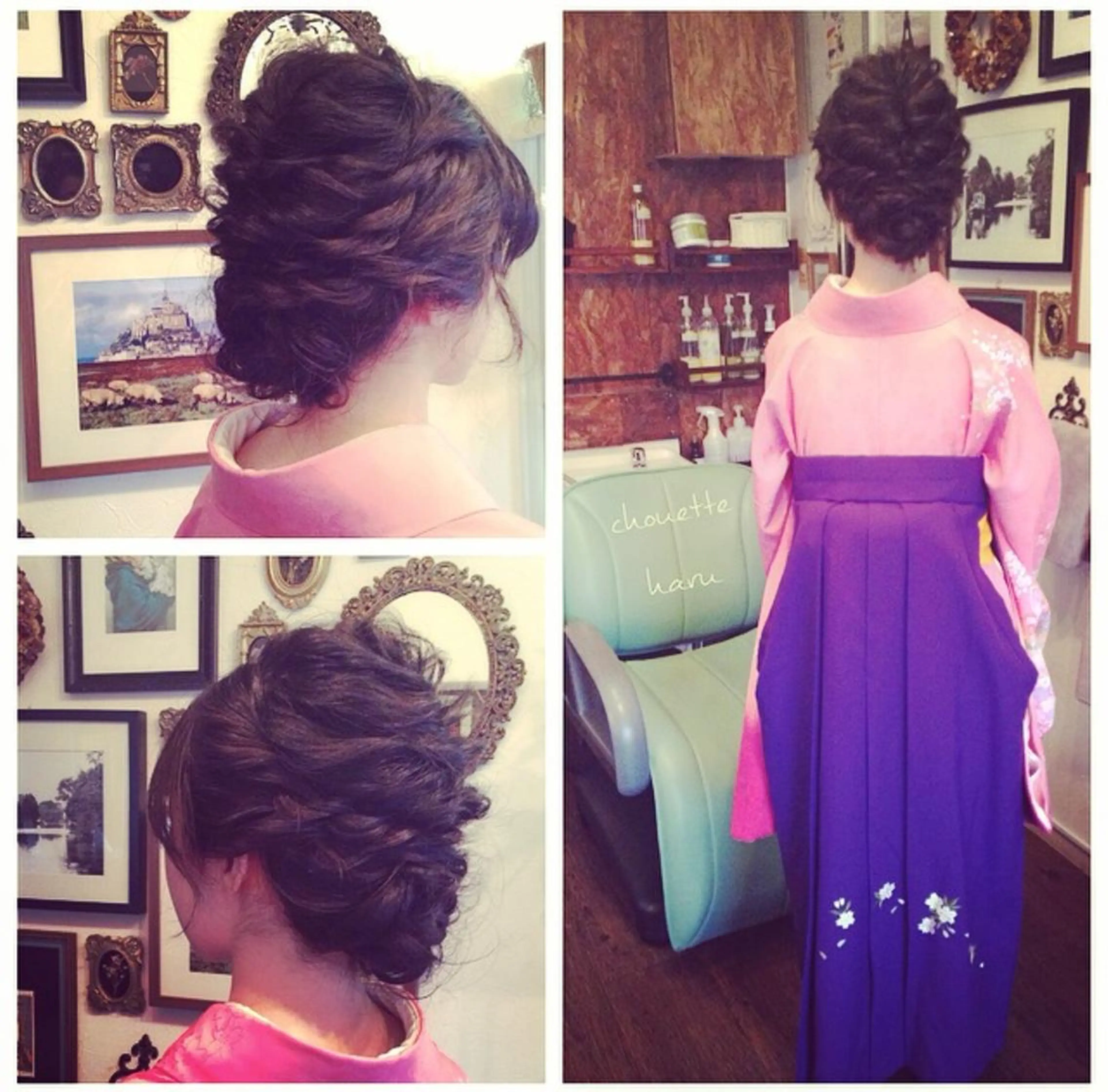 ミディアム セミロング ロング ヘアアレンジ 卒業式のヘアスタイル サダハルカ ｜chouetteのヘアスタイル