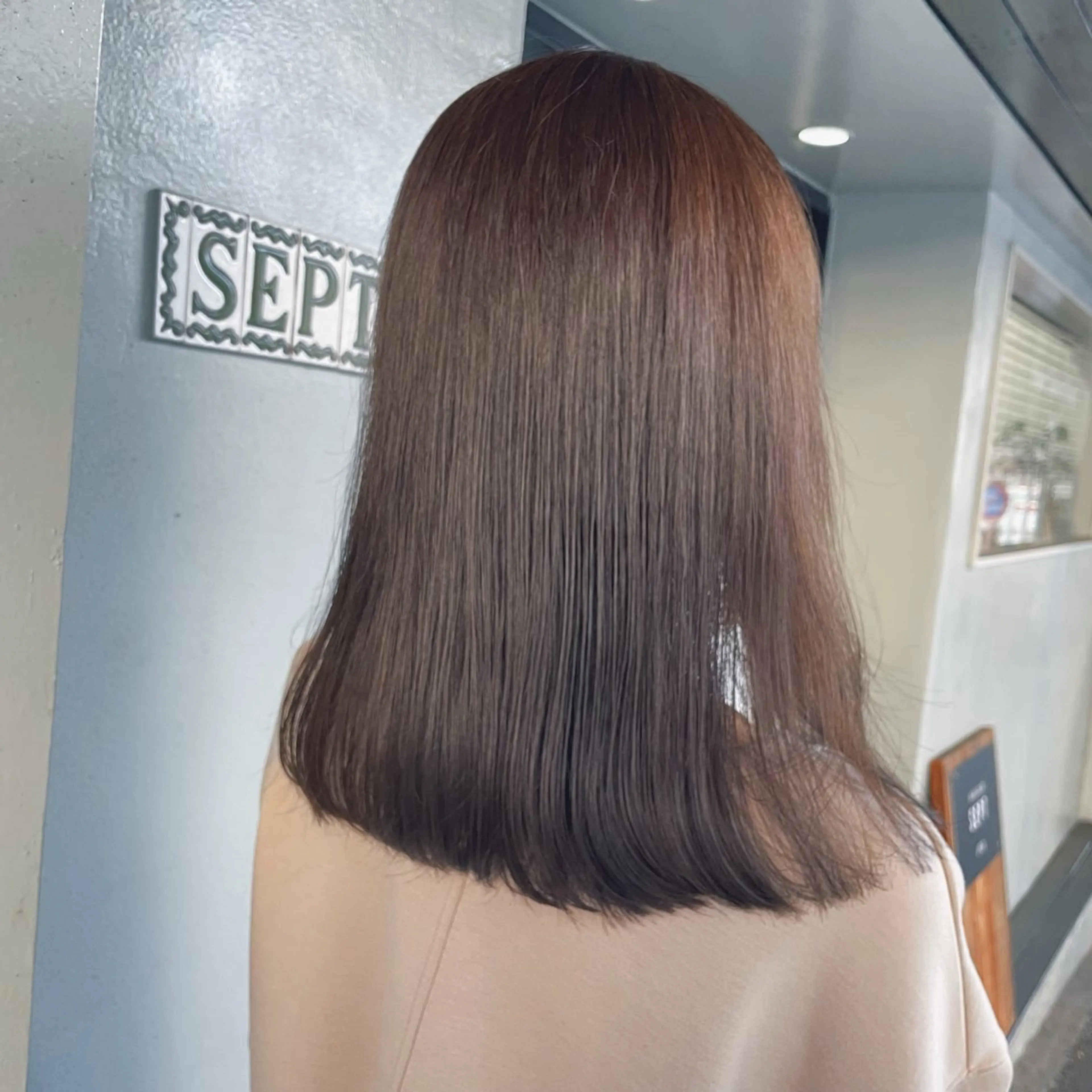 似合わせカット＋透明感カラー＋TOKIOトリートメントの写真
