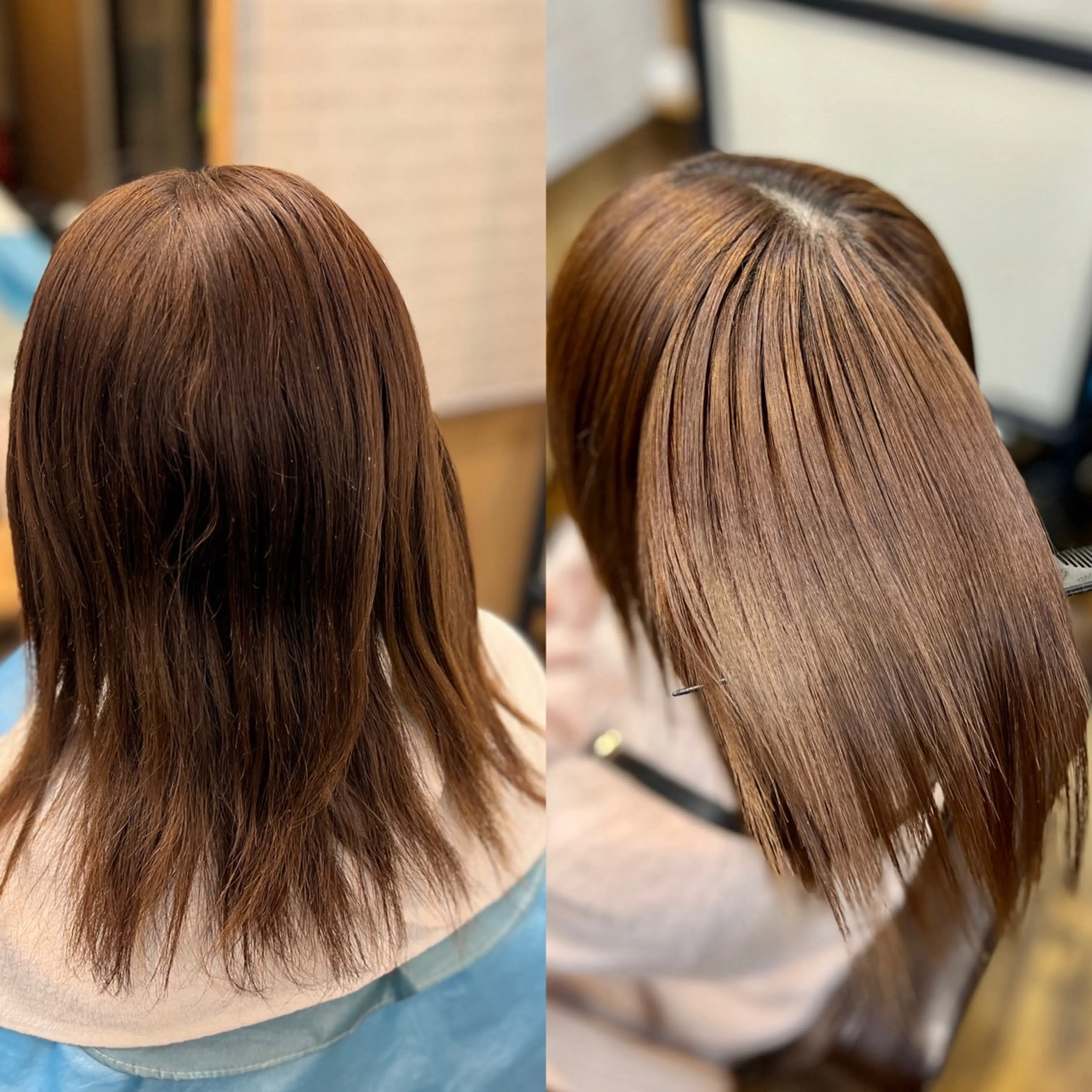 セミロング Salowin銀座suite店所属・美髪縮毛矯正/髪質 改善カラー/寺倉海人のヘアスタイル