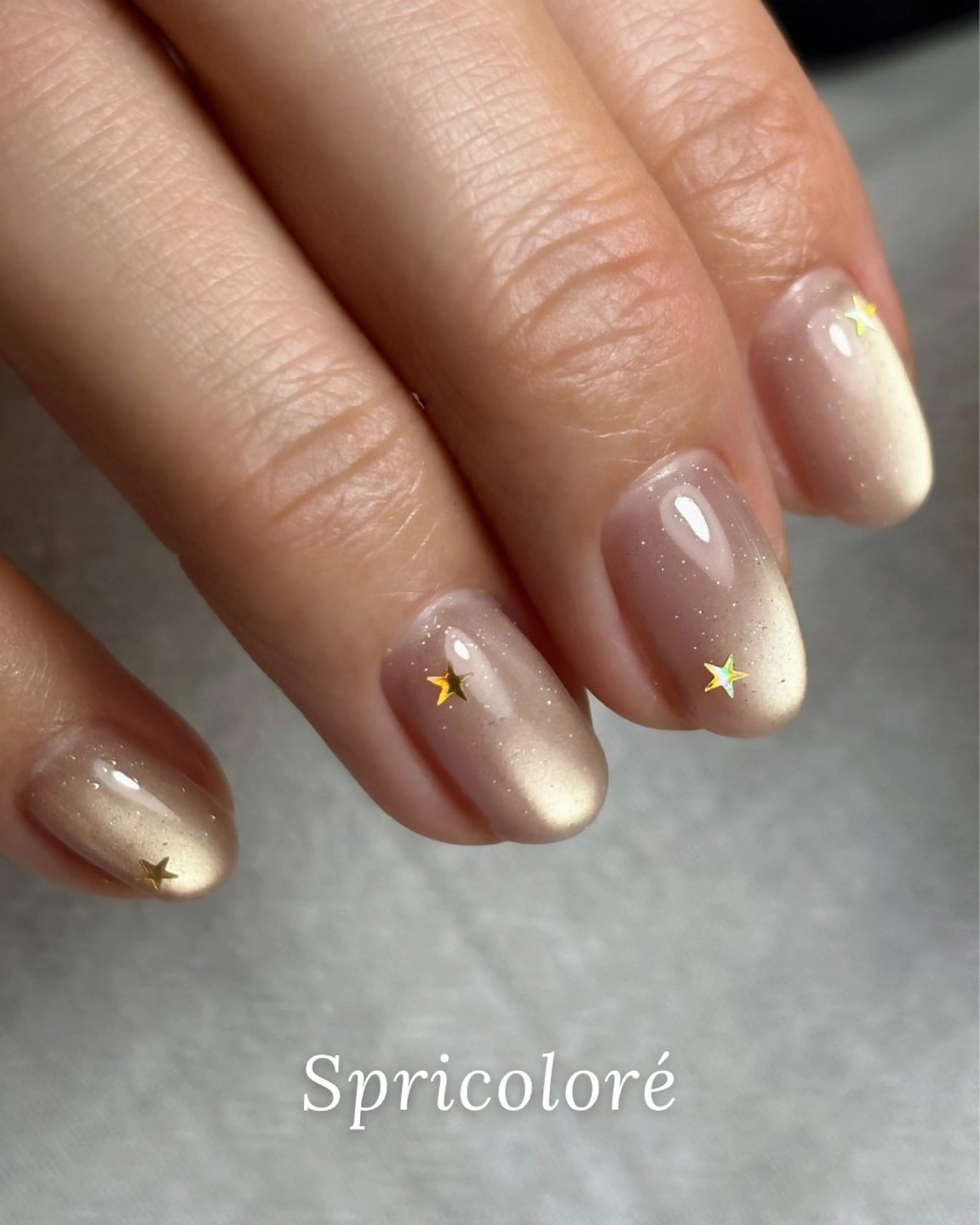 ネイル マグネットネイル Spricoloré ／harunaのネイルデザイン