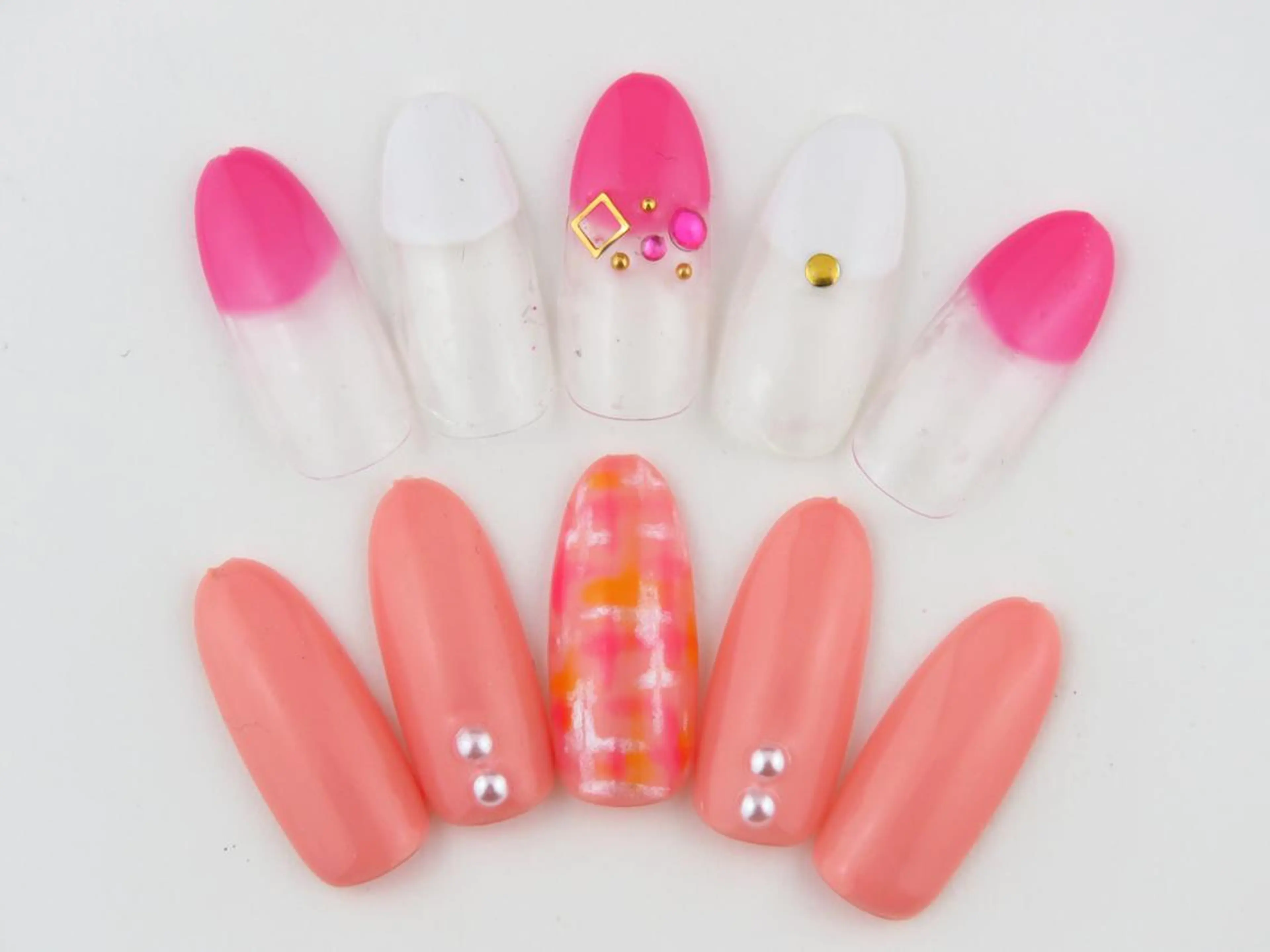 ネイル Beauty Salon Ace(ネイルサロン エース)所属・池袋フィルイン Ace♡長さだしのネイルデザイン