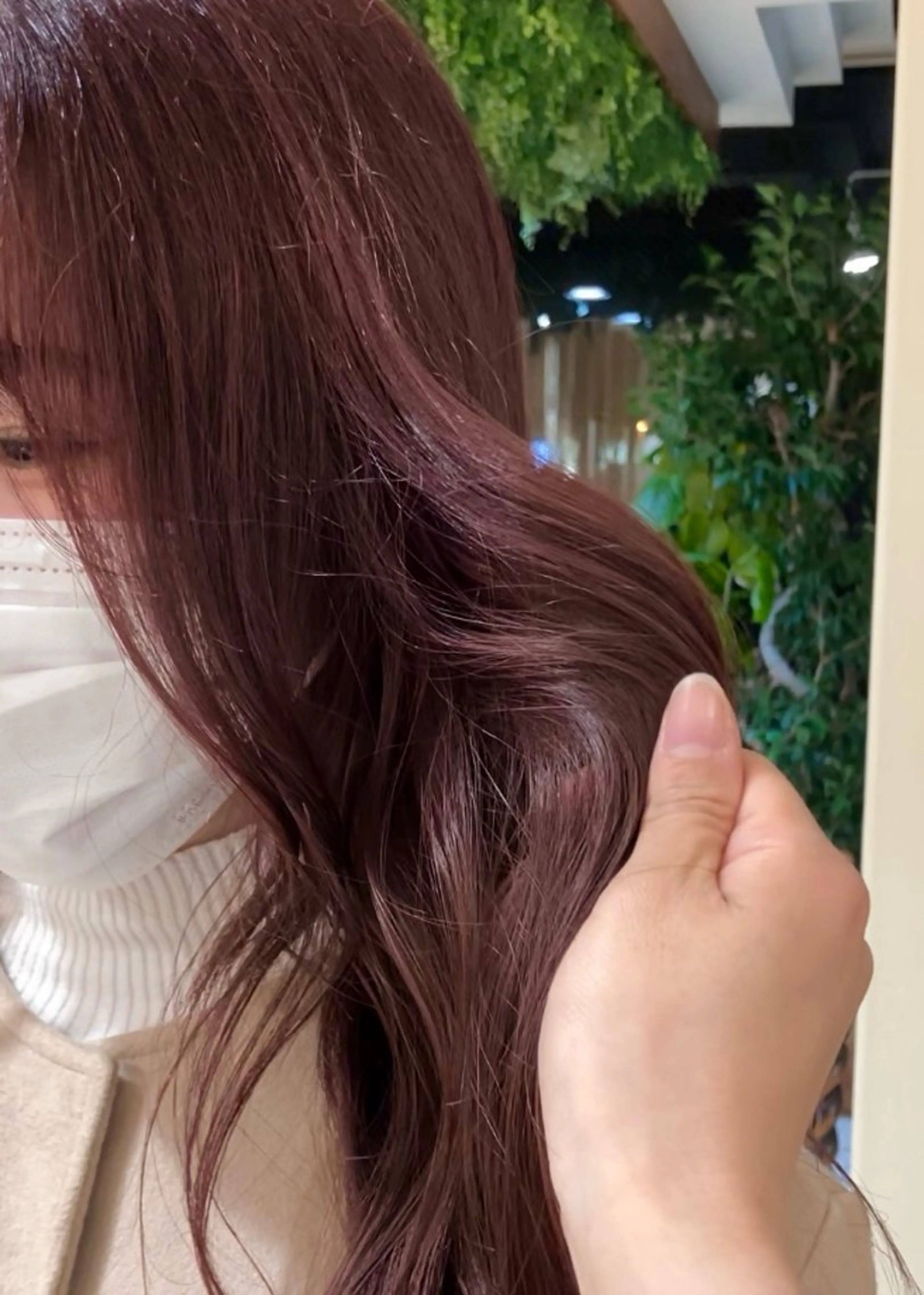 ロング カラー ヘアアレンジ CYAN.栄店所属・久野 紗愛のヘアスタイル