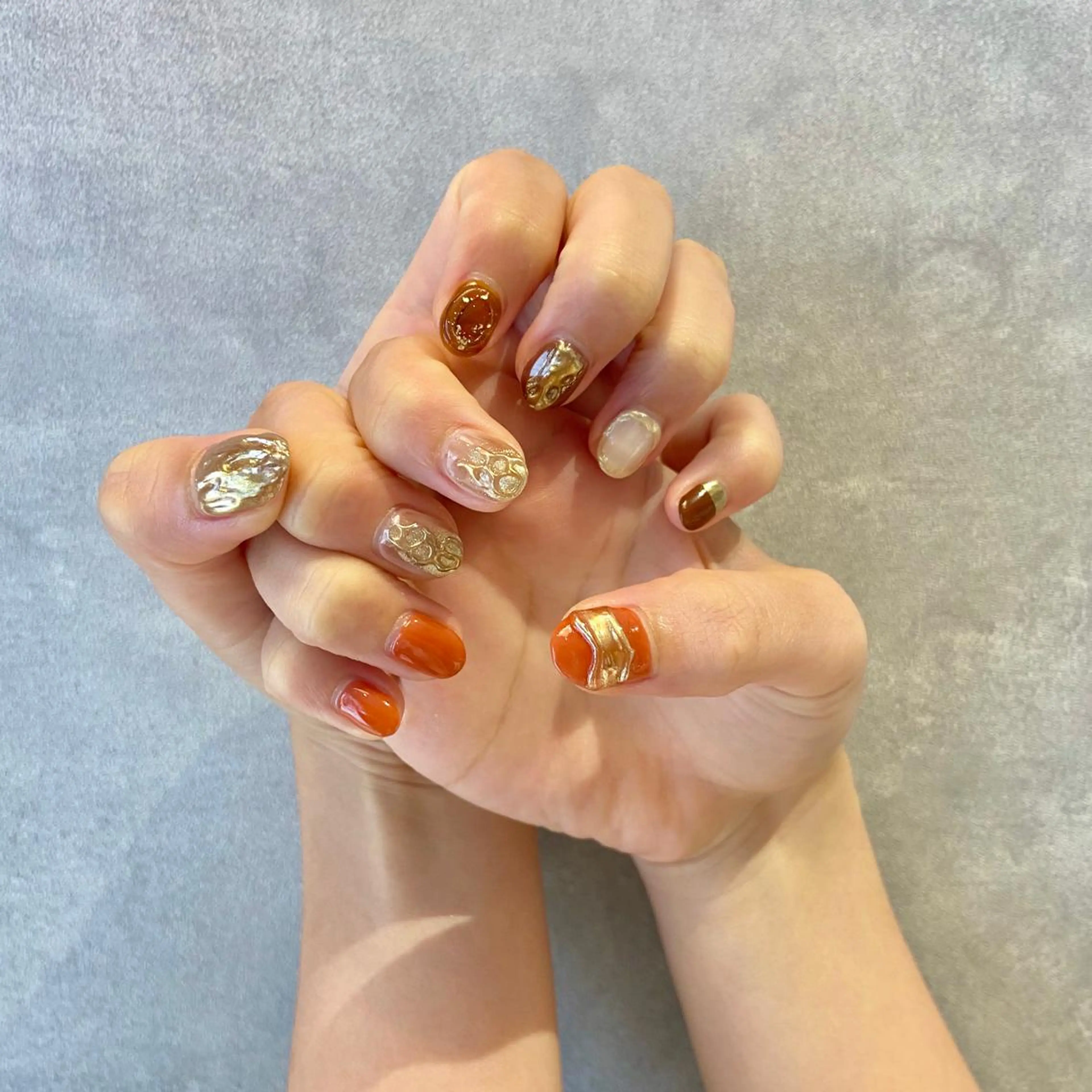 ネイル happiness プライベートサロンのネイルデザイン