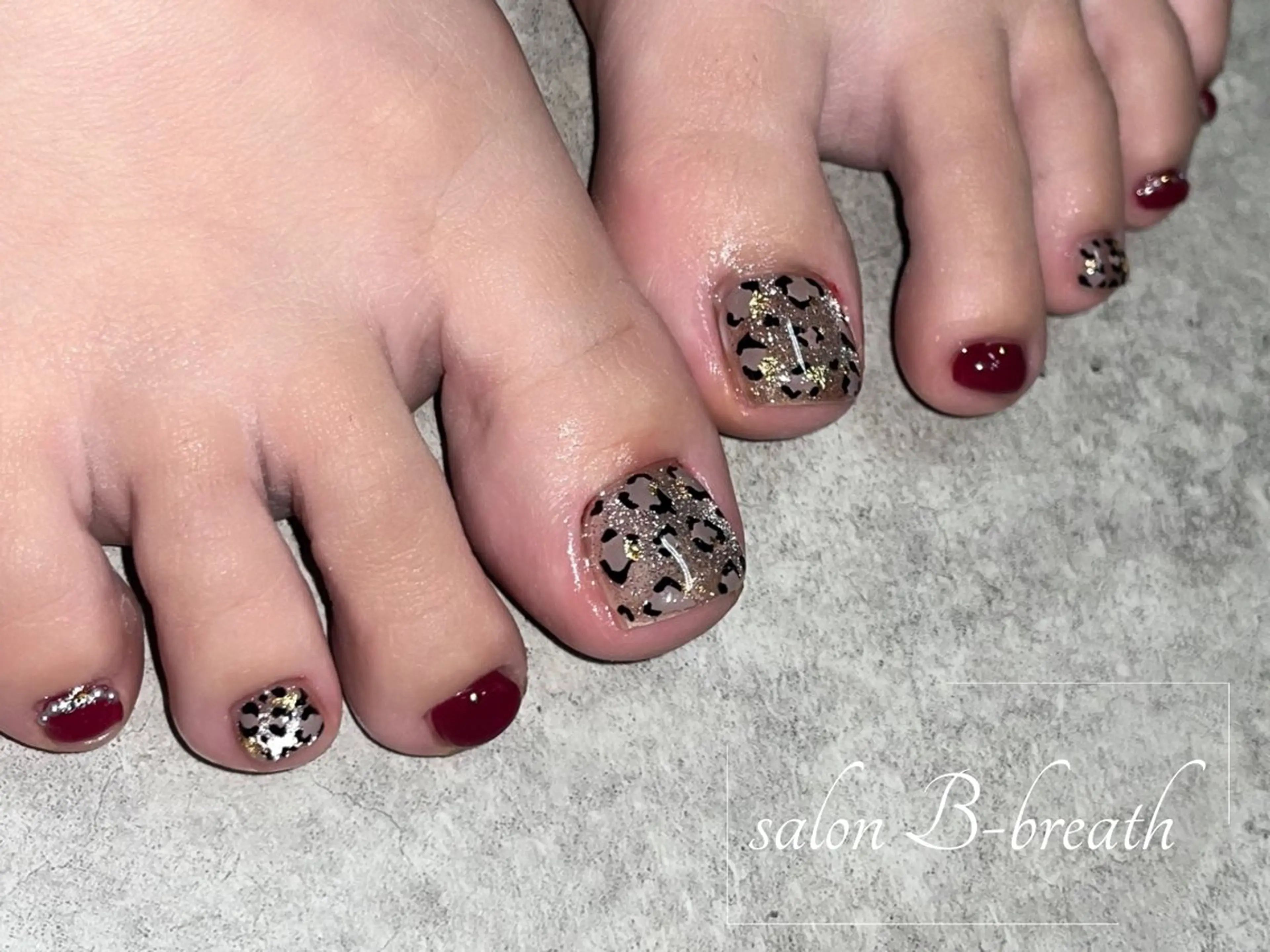 ネイル 持ち込み フットネイル salon B-breath所属・salon B-breathのネイルデザイン