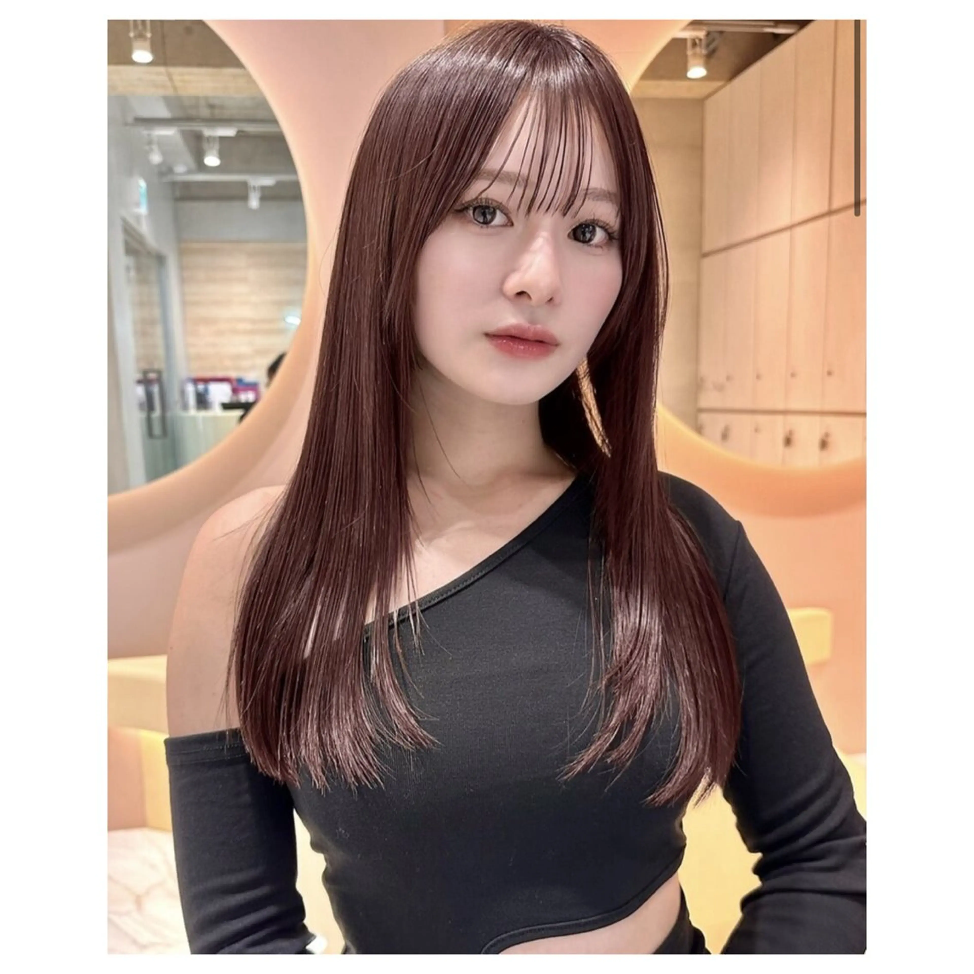 【最新カラーで髪質改善！韓国風うる艶ヘアに❤️‍🔥】カット+髪質再生カラー+髪質再生6ステップトリートメントの写真