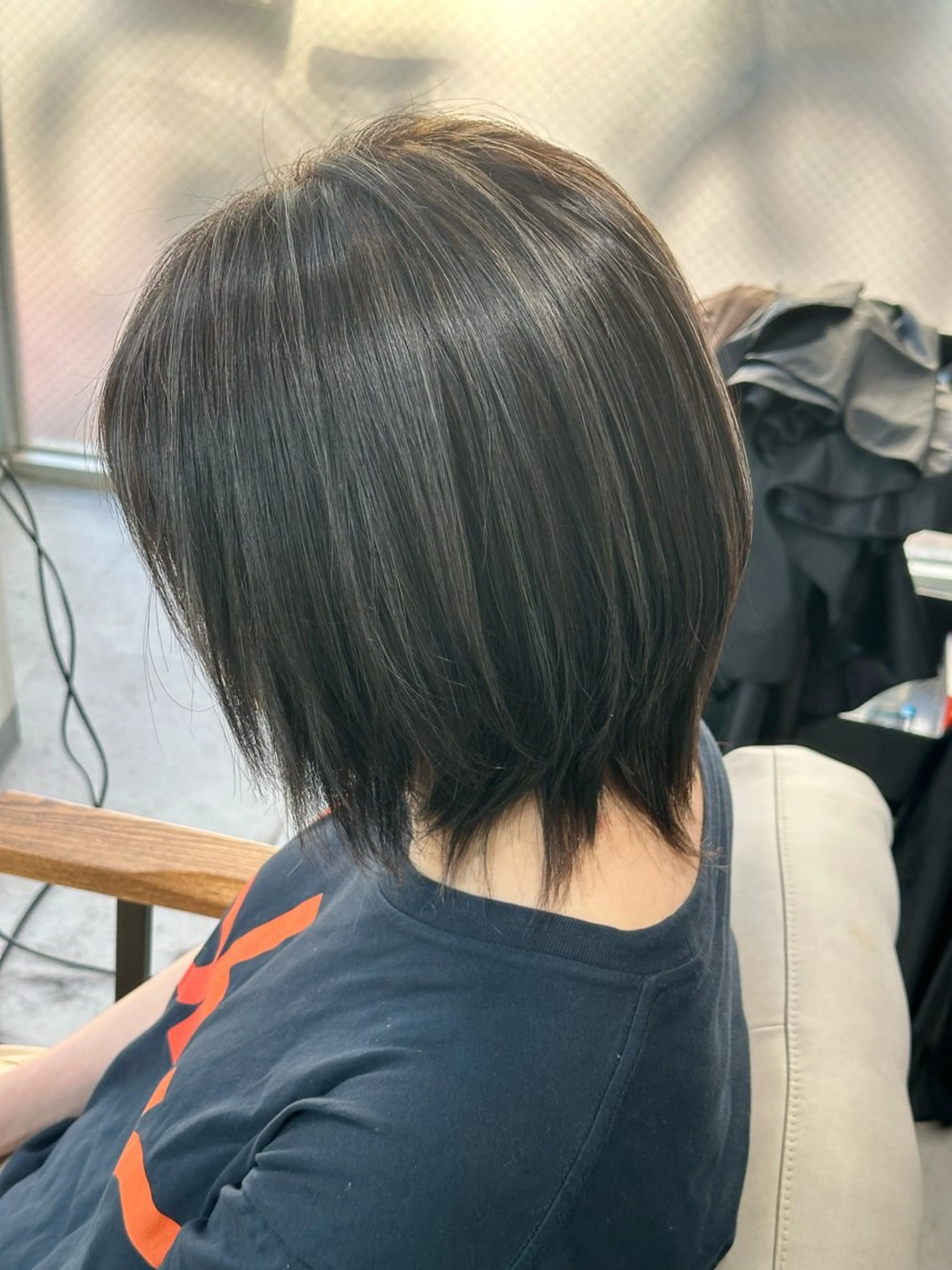 ミディアム カラー 脱白髪染め❕白髪 ぼかし特化🌟ヨコタのヘアスタイル