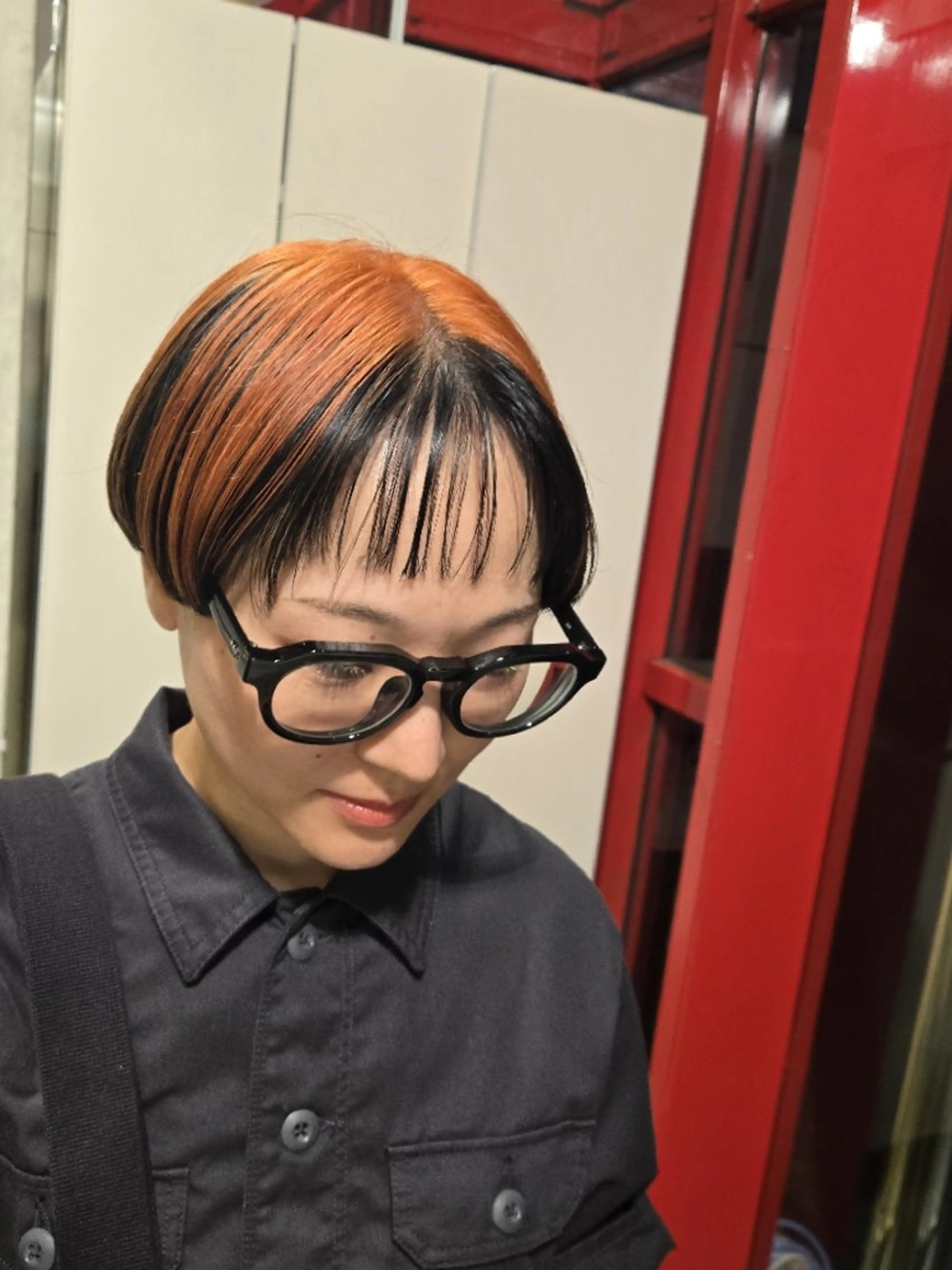 ショート カラー カット ヘアカラー 遠藤 史秋のヘアスタイル
