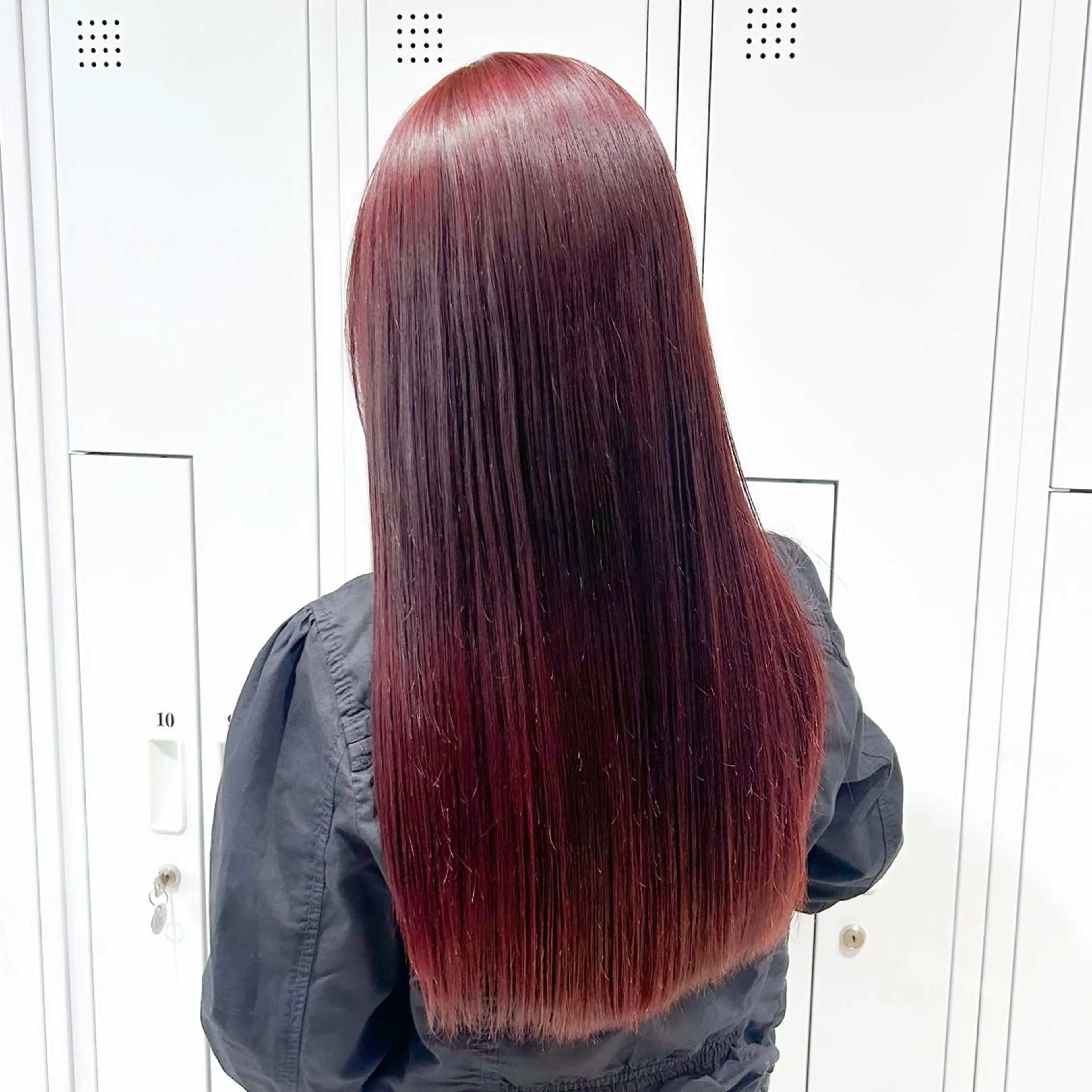 ロング カラー ヘアカラー トリートメント 🤡暖色艶カラー 🤡みさきのヘアスタイル