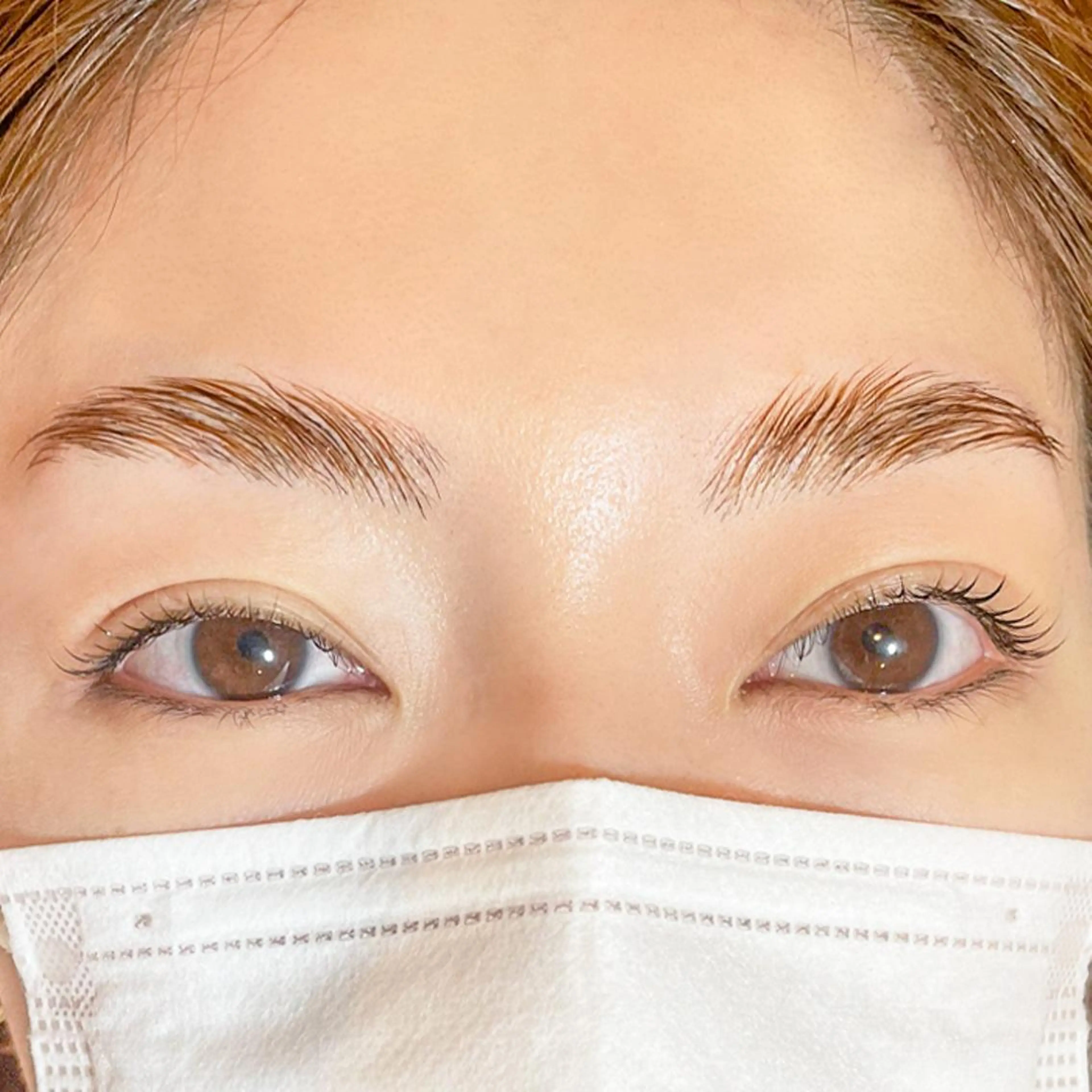 アイブロウ ハリウッドブロウリフト Mika .のマツエク・マツパデザイン