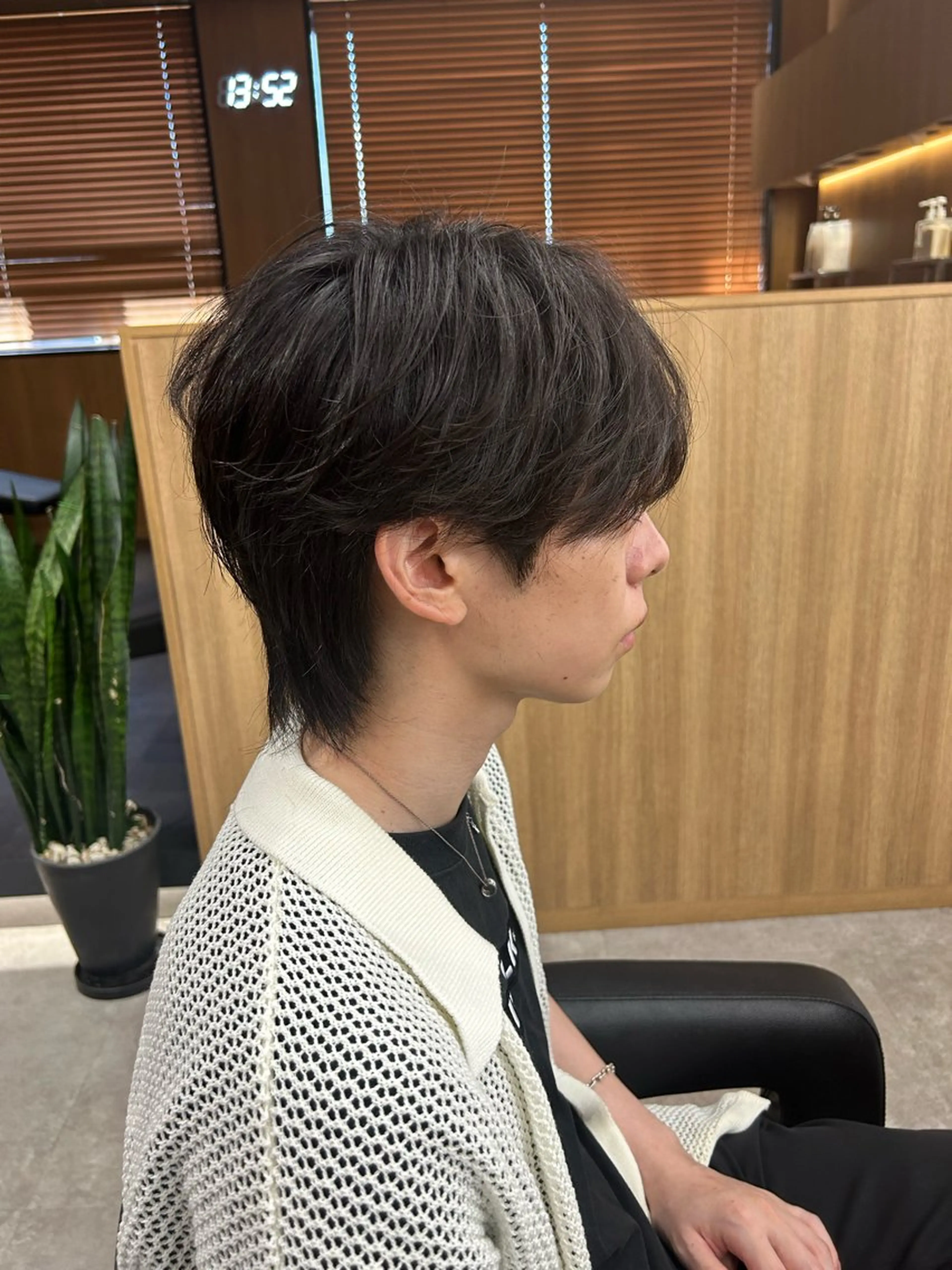 ミディアム パーマ メンズ 🐺森 雄飛/メンズ 韓国ヘアのヘアスタイル