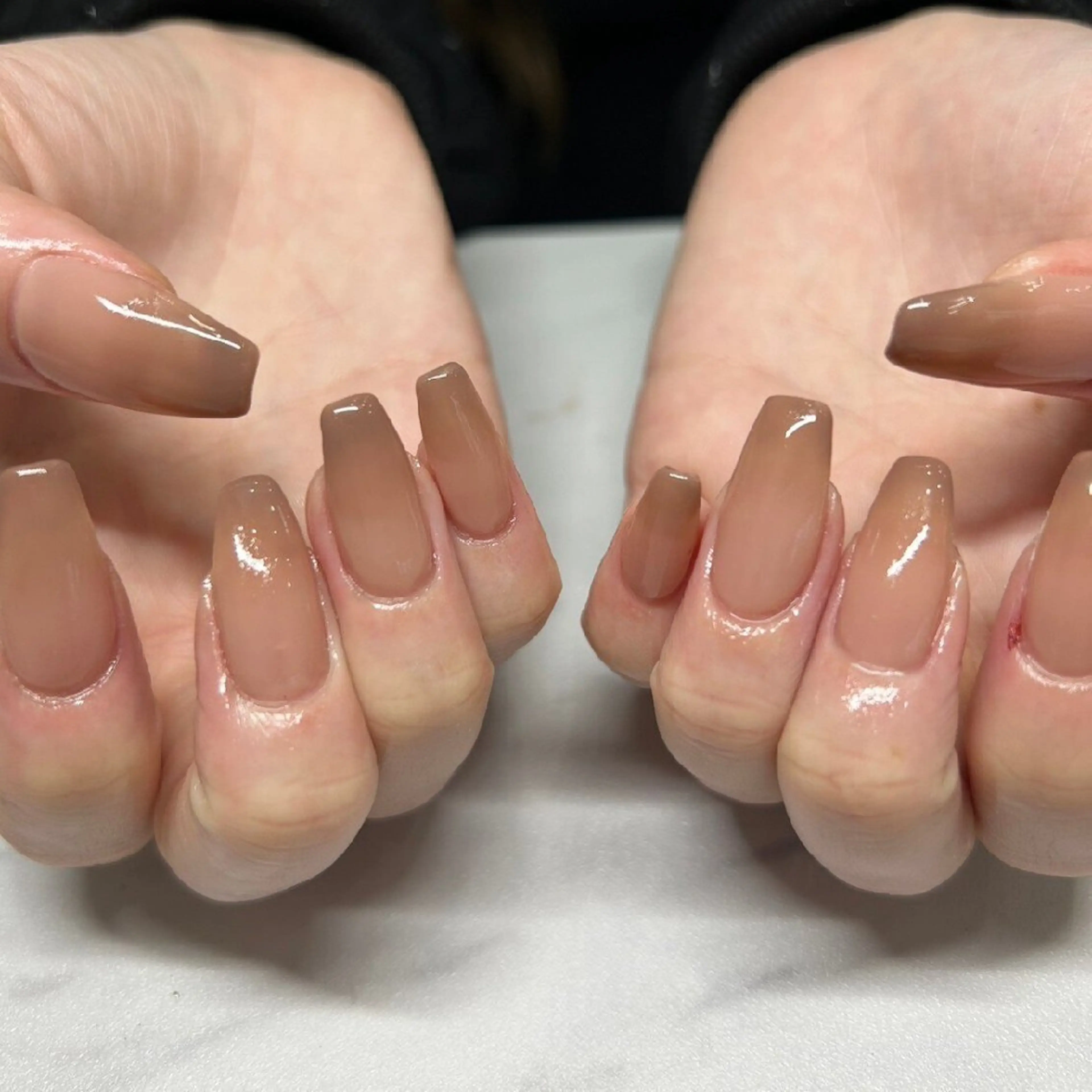 セミロング ハンドネイル zina千葉 KIMIのネイルデザイン