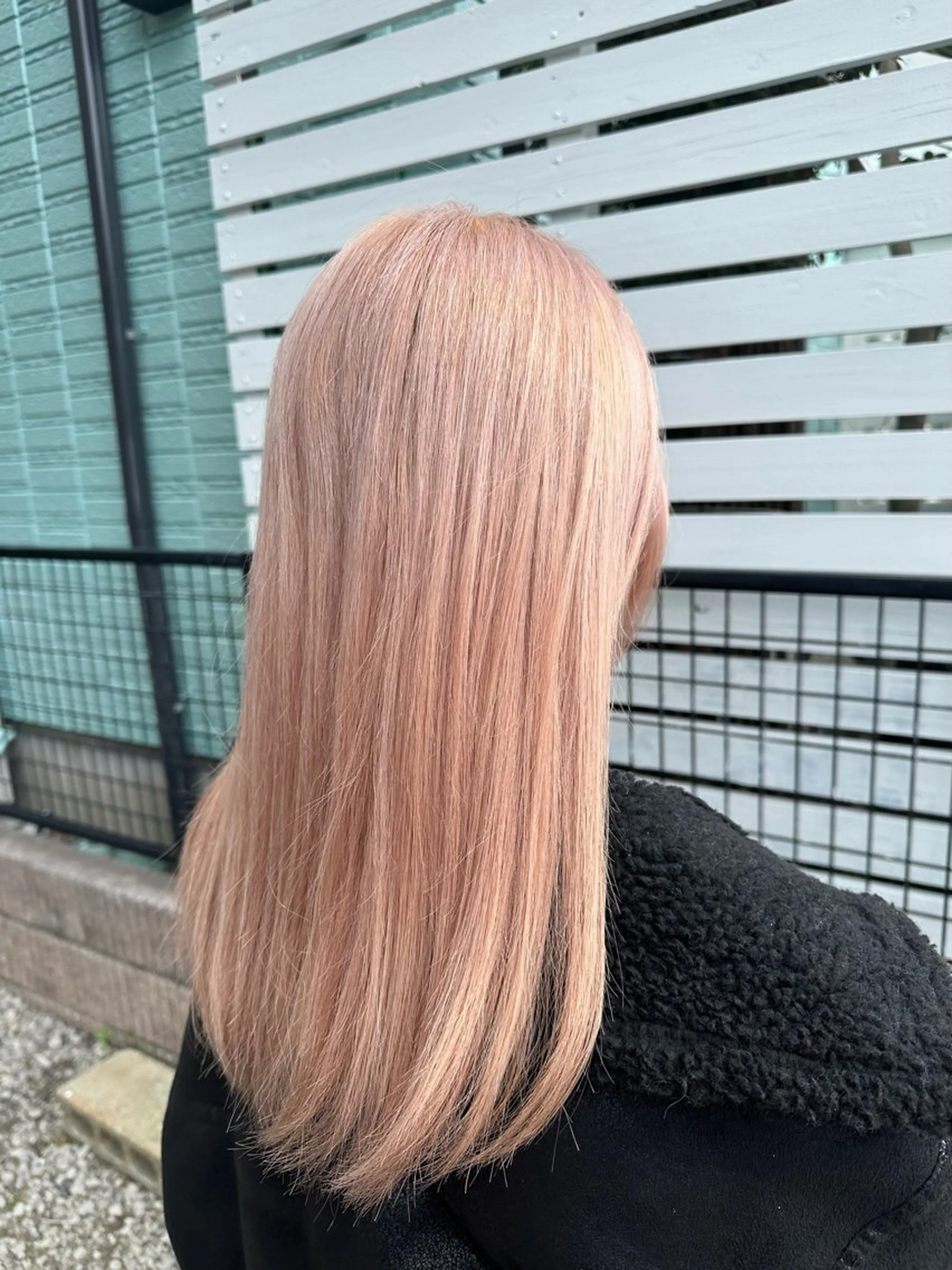 ロング カラー Lin.所属・ハイトーン/デザイン カラー/大輔のヘアスタイル