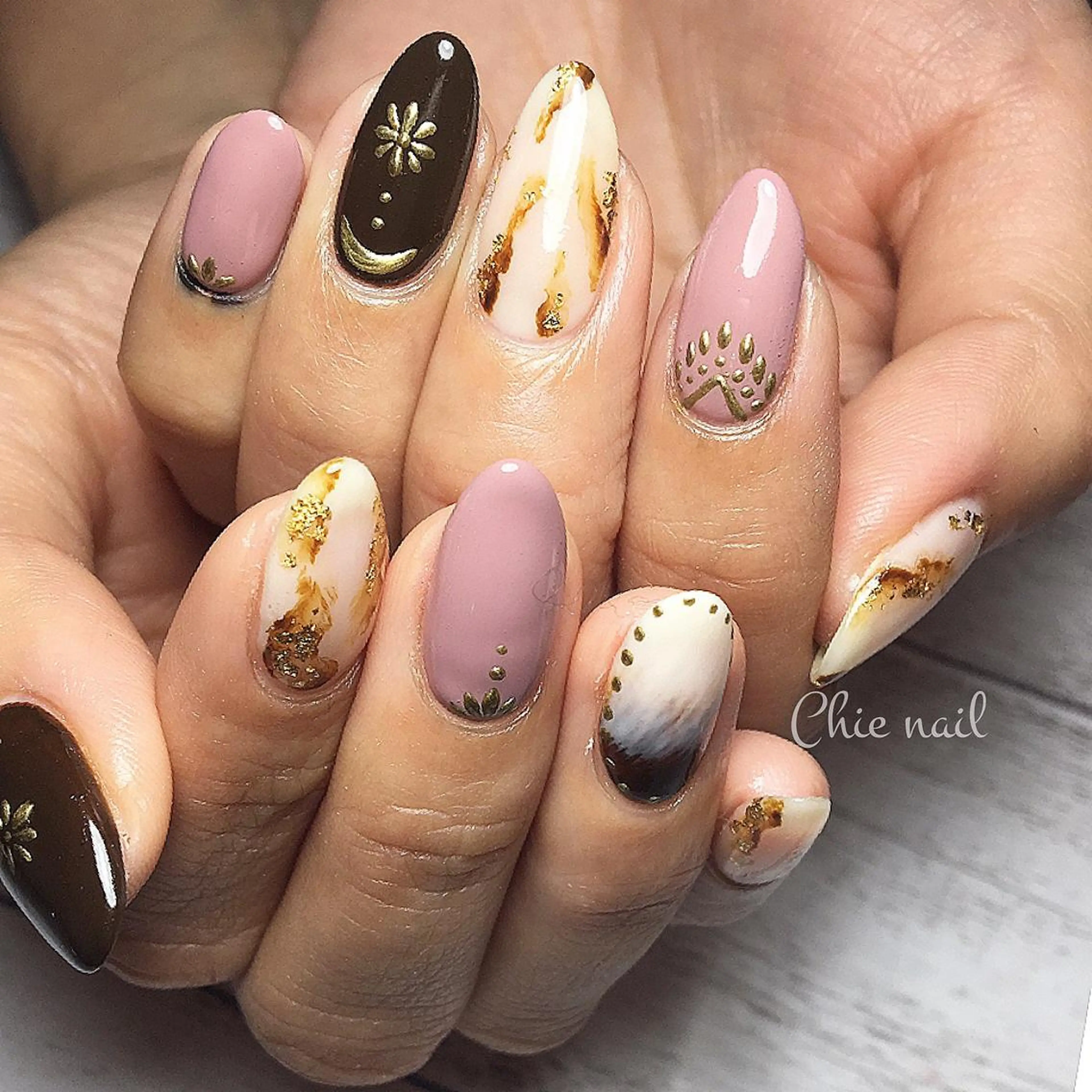 ネイル アートネイル 森ノ宮❤︎ chieのネイルデザイン