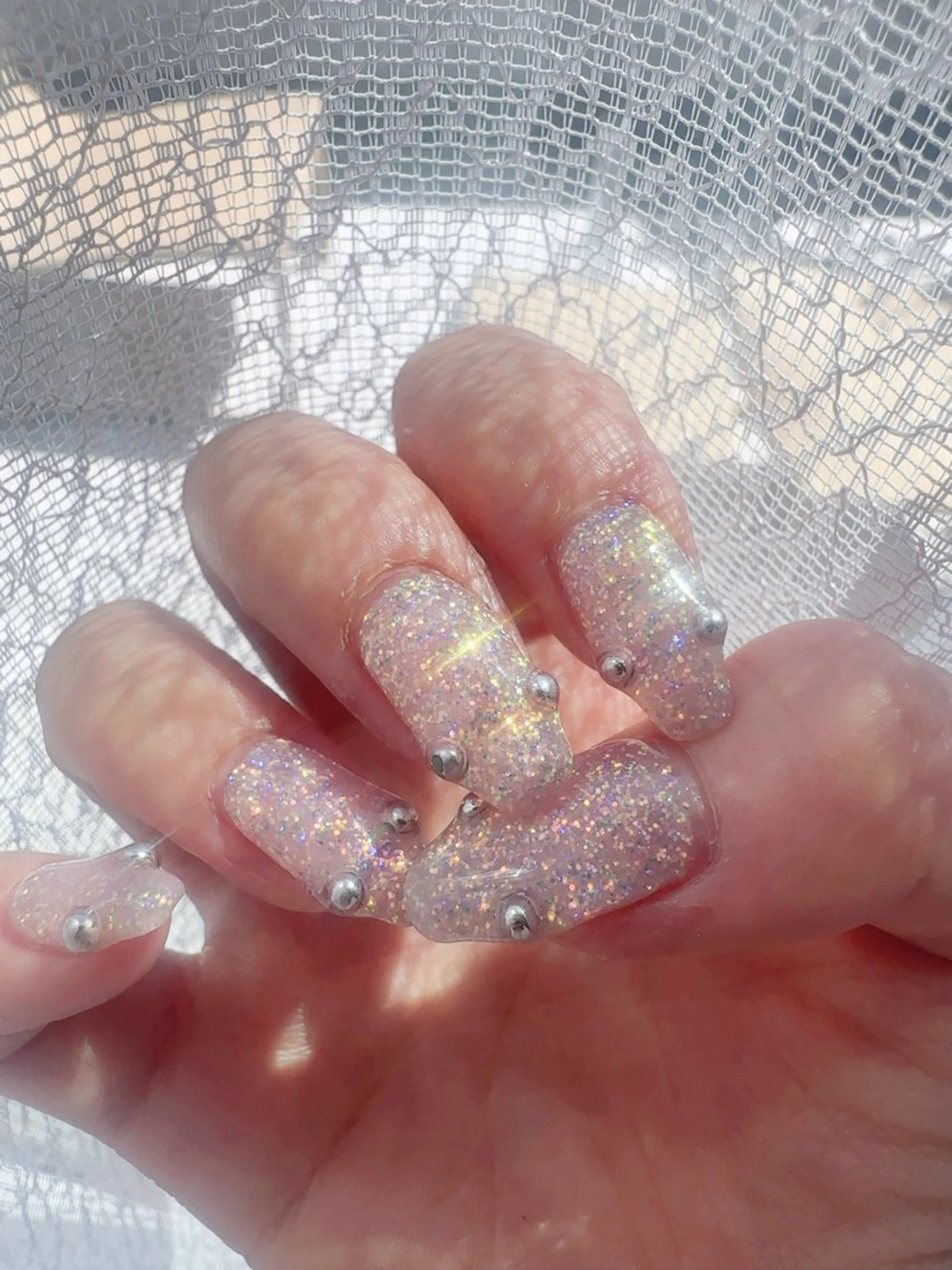 ネイル ハイトーン特化 pepe🎀のヘアスタイル