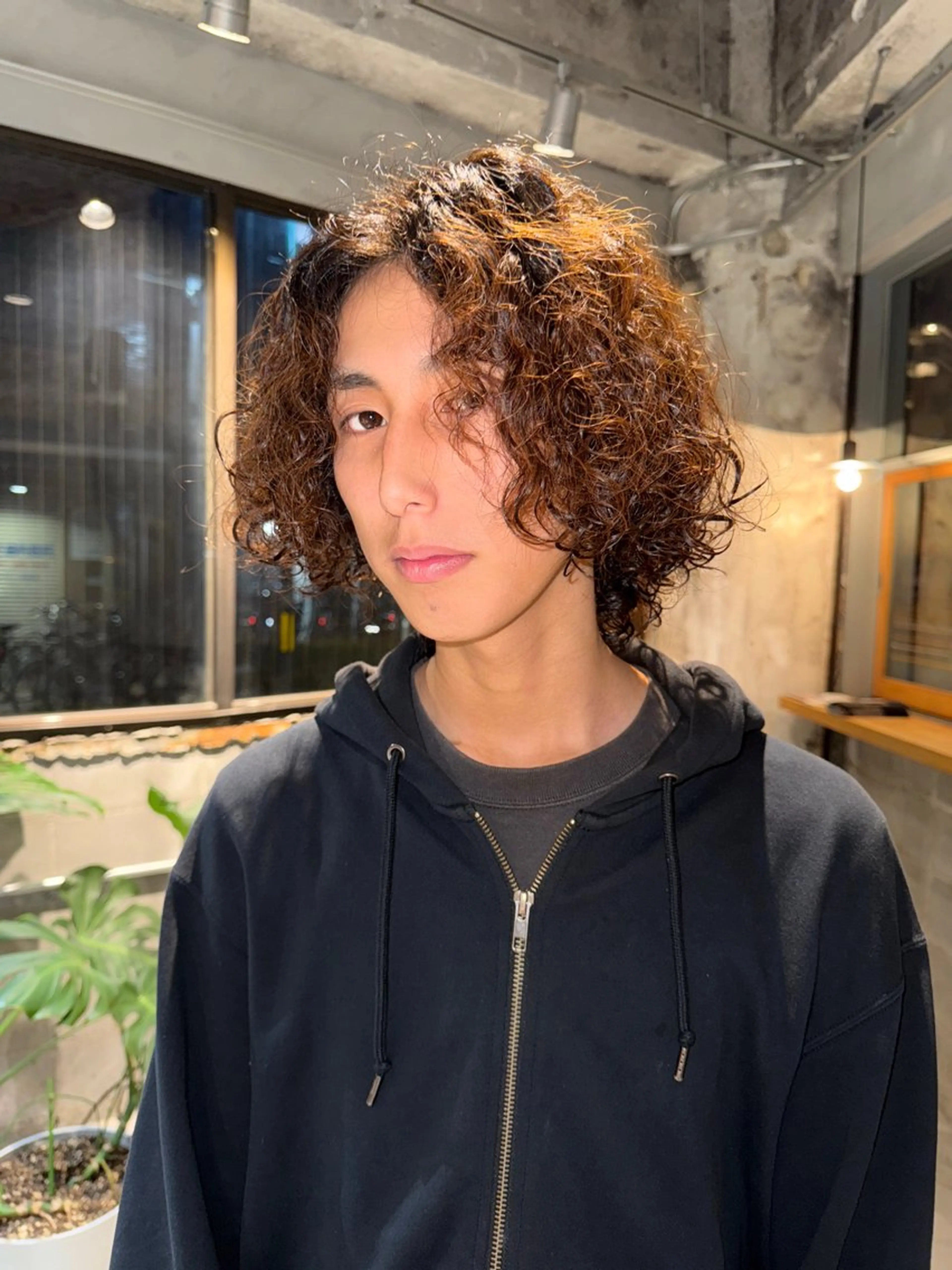 パーマ パーマ L/MA所属・MIKU /カラー/ハイトーンのヘアスタイル