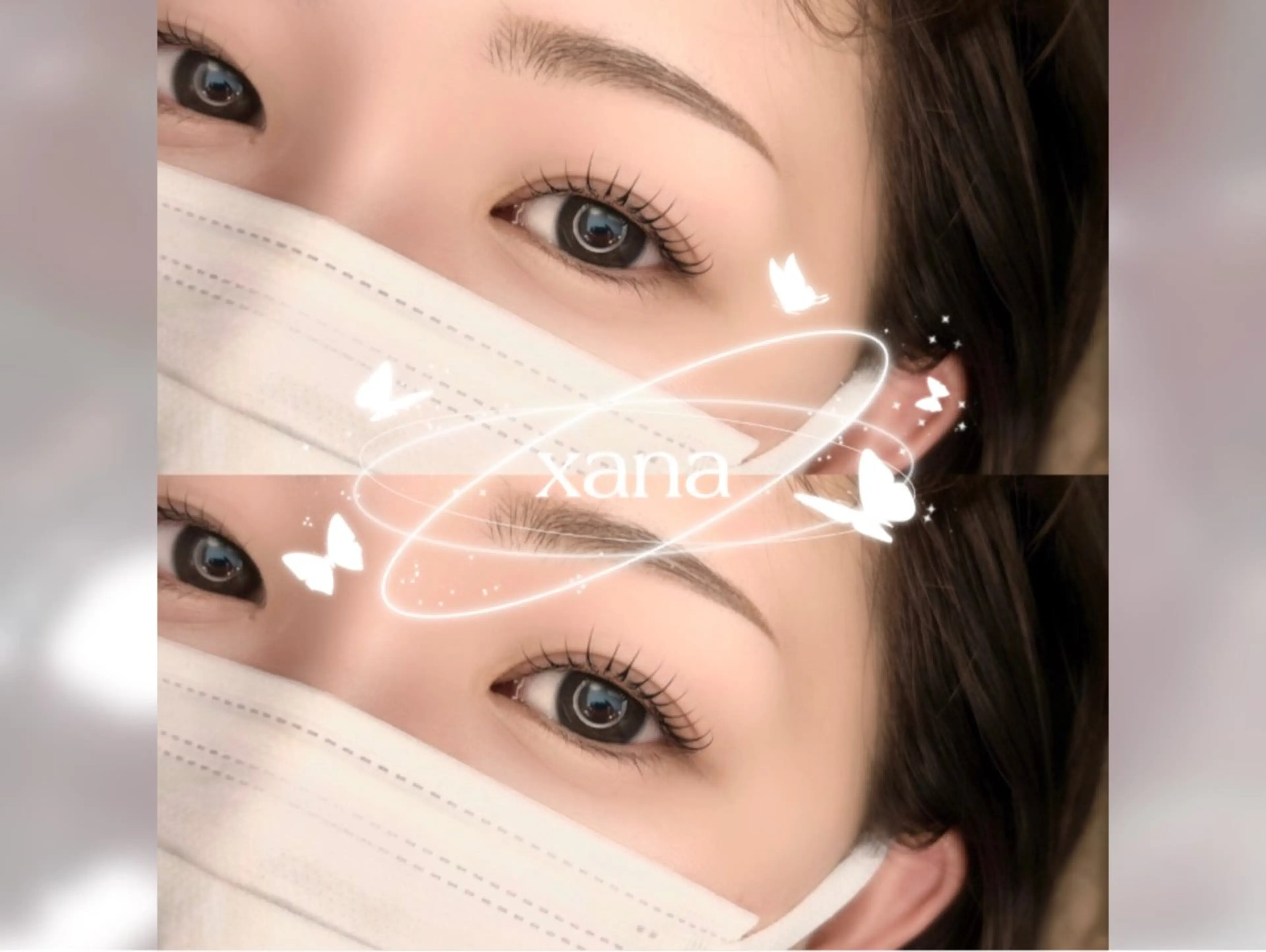 マツエク・マツパ マツパ Xana【シャナ】所属・Xana ERIKAのマツエク・マツパデザイン