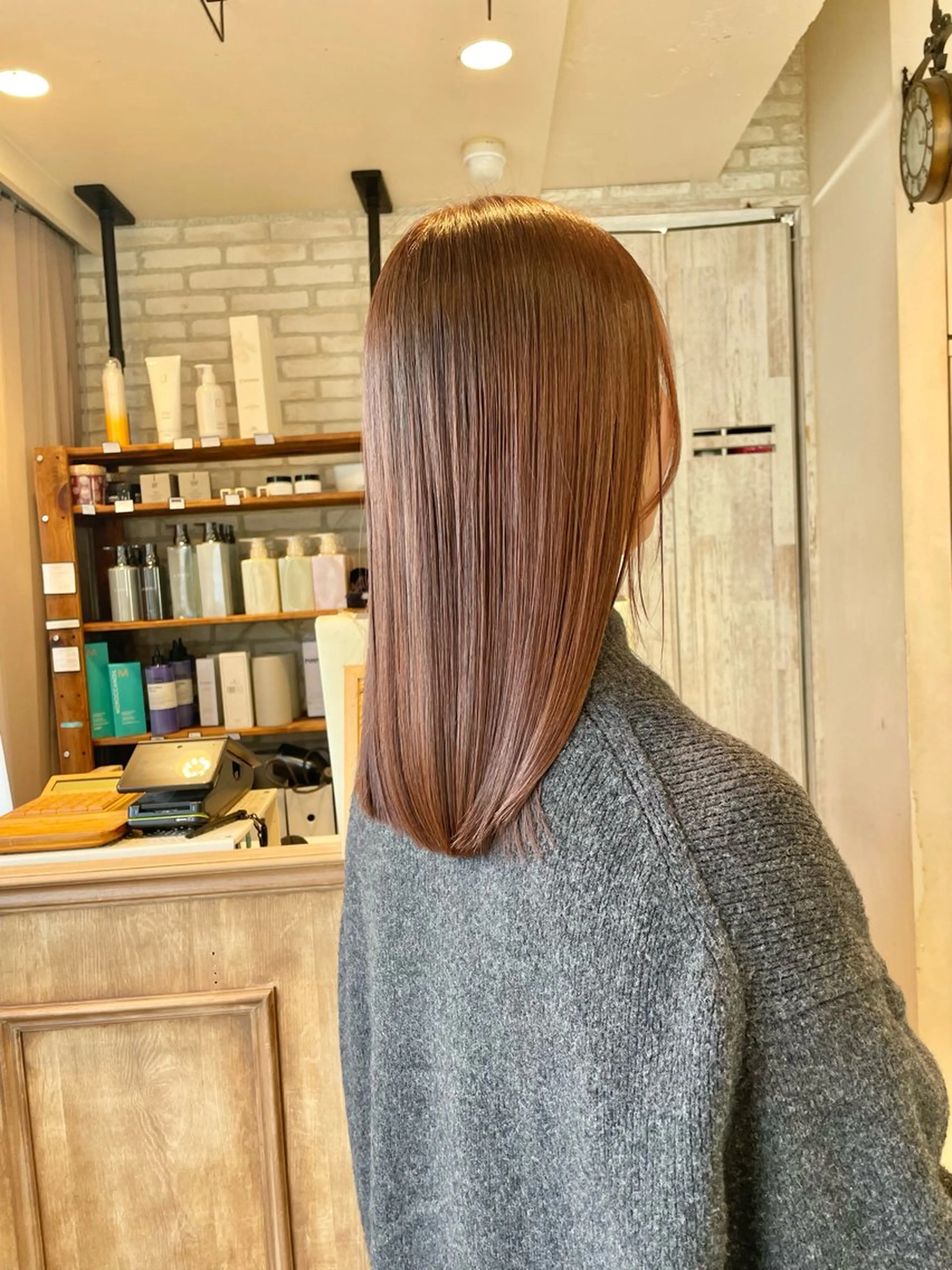 【🫧 ͛.*透明感カラー ͛.*🫧】ブリーチなしダブルカラーの写真