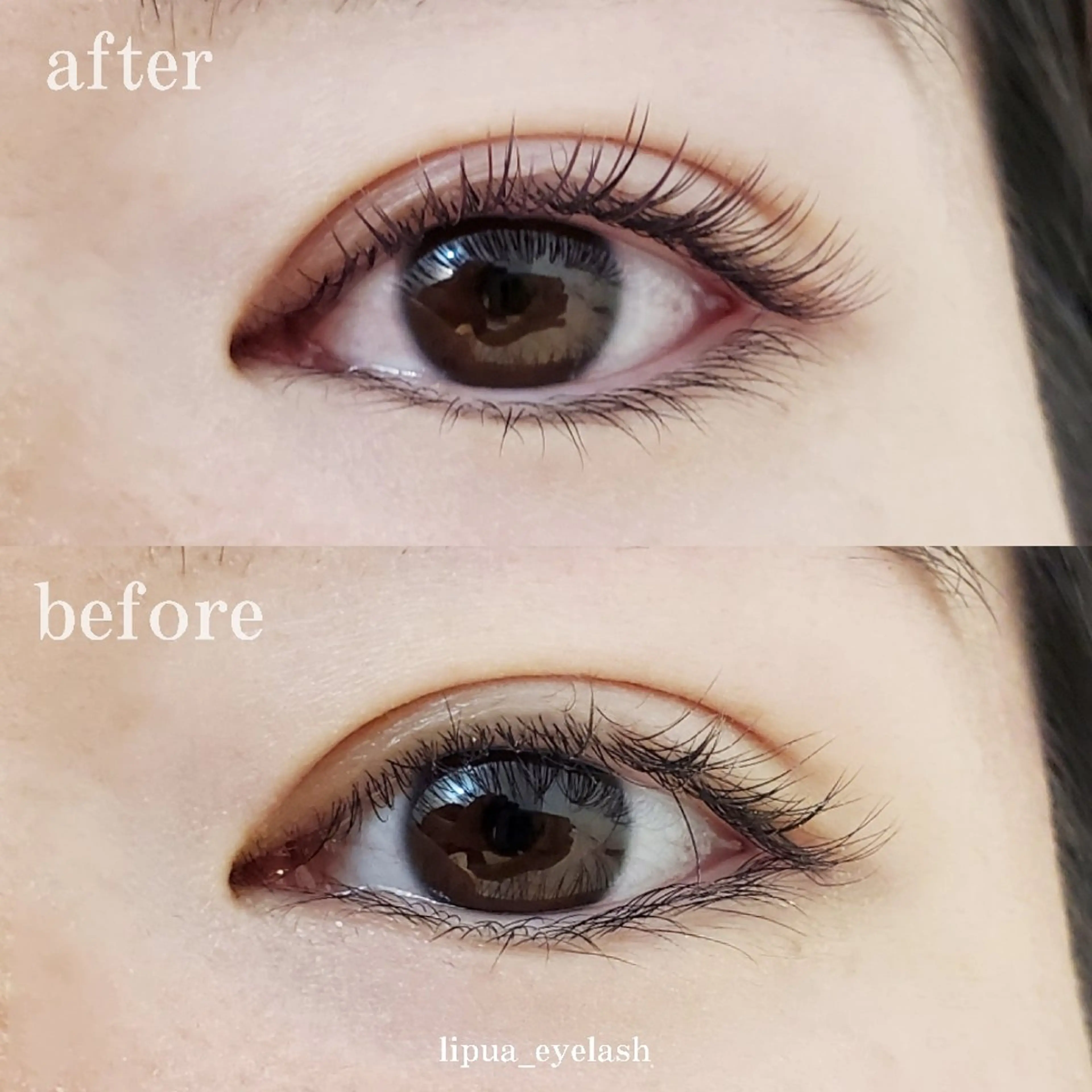 マツエク・マツパ li'pua (リプア)のマツエク・マツパデザイン