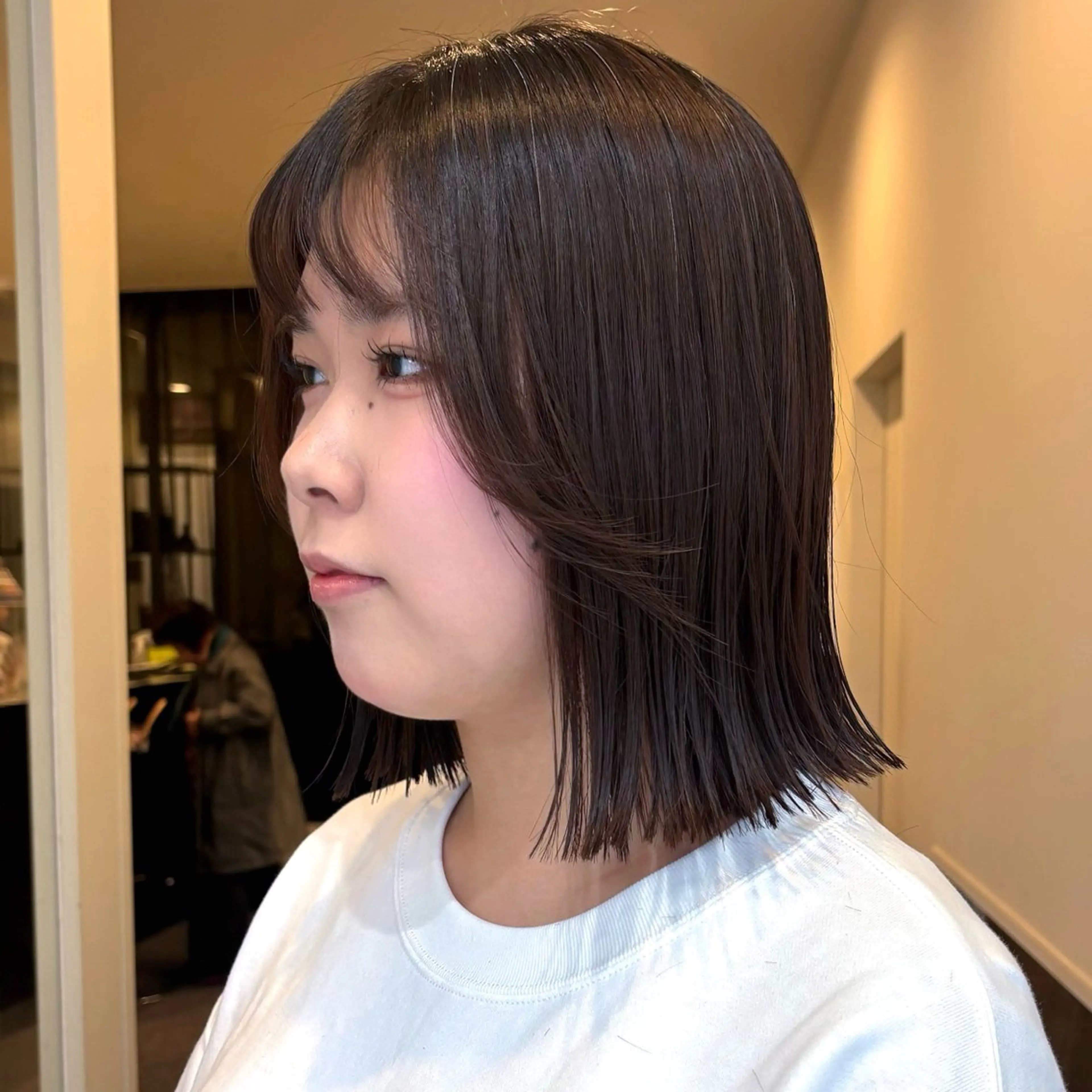 ミディアム ボブ カット MASHU ADOBE所属・レイヤー /髪質改善 /愛実のヘアスタイル