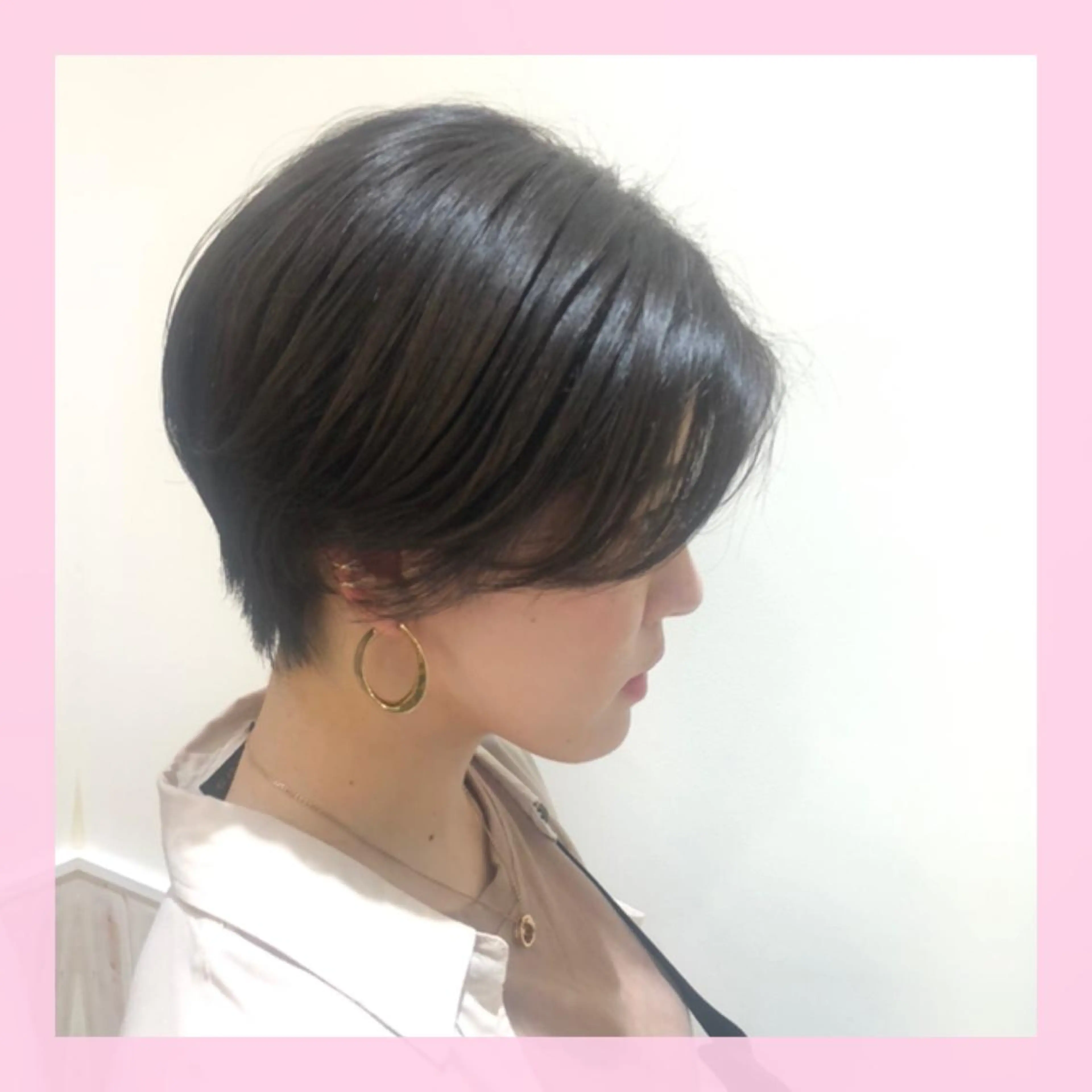 ショート カラー カット ヘアカラー トリートメント plum.所属・🍒前川 🍒のヘアスタイル