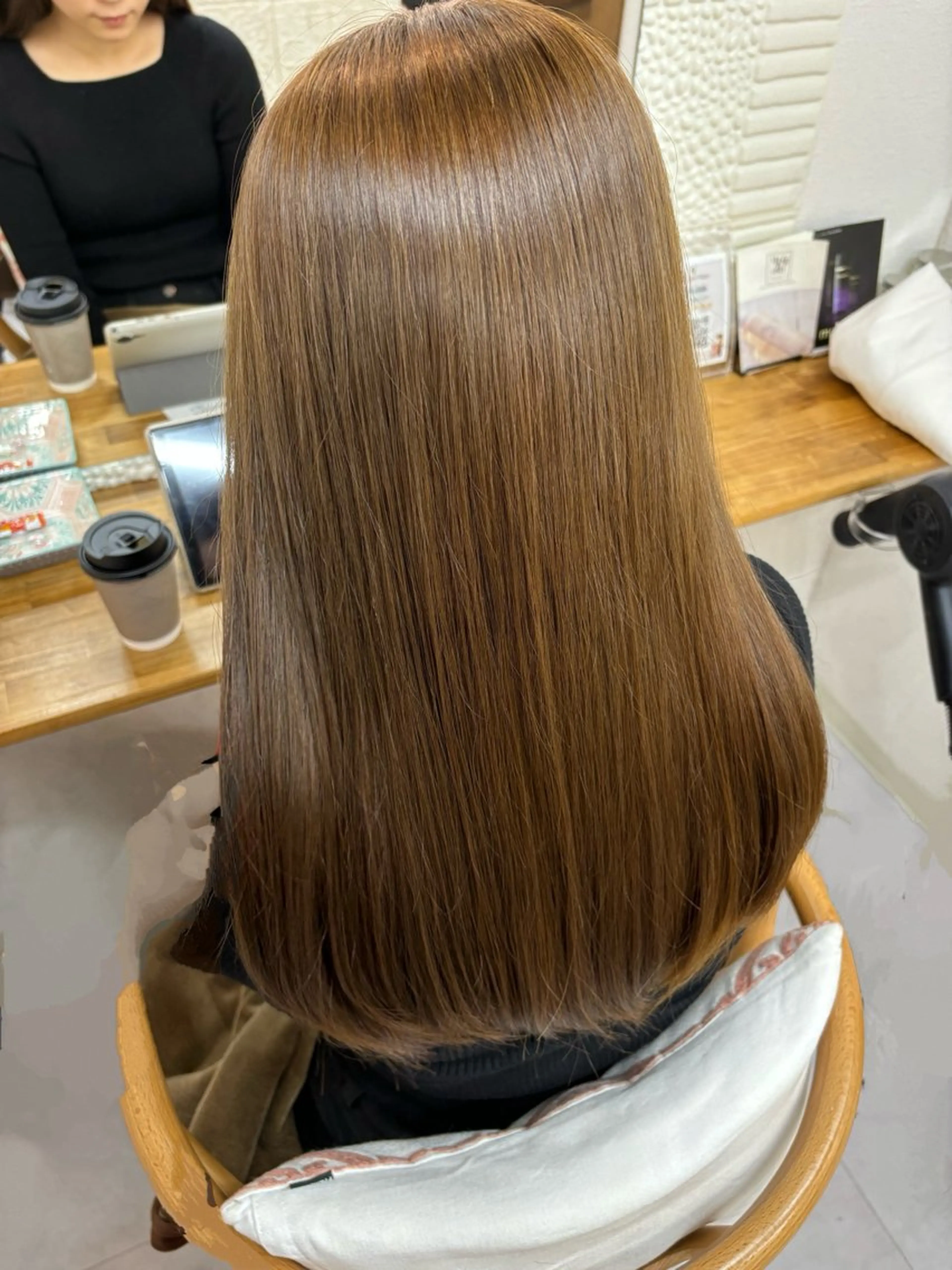 ロング 大久保 愛のヘアスタイル