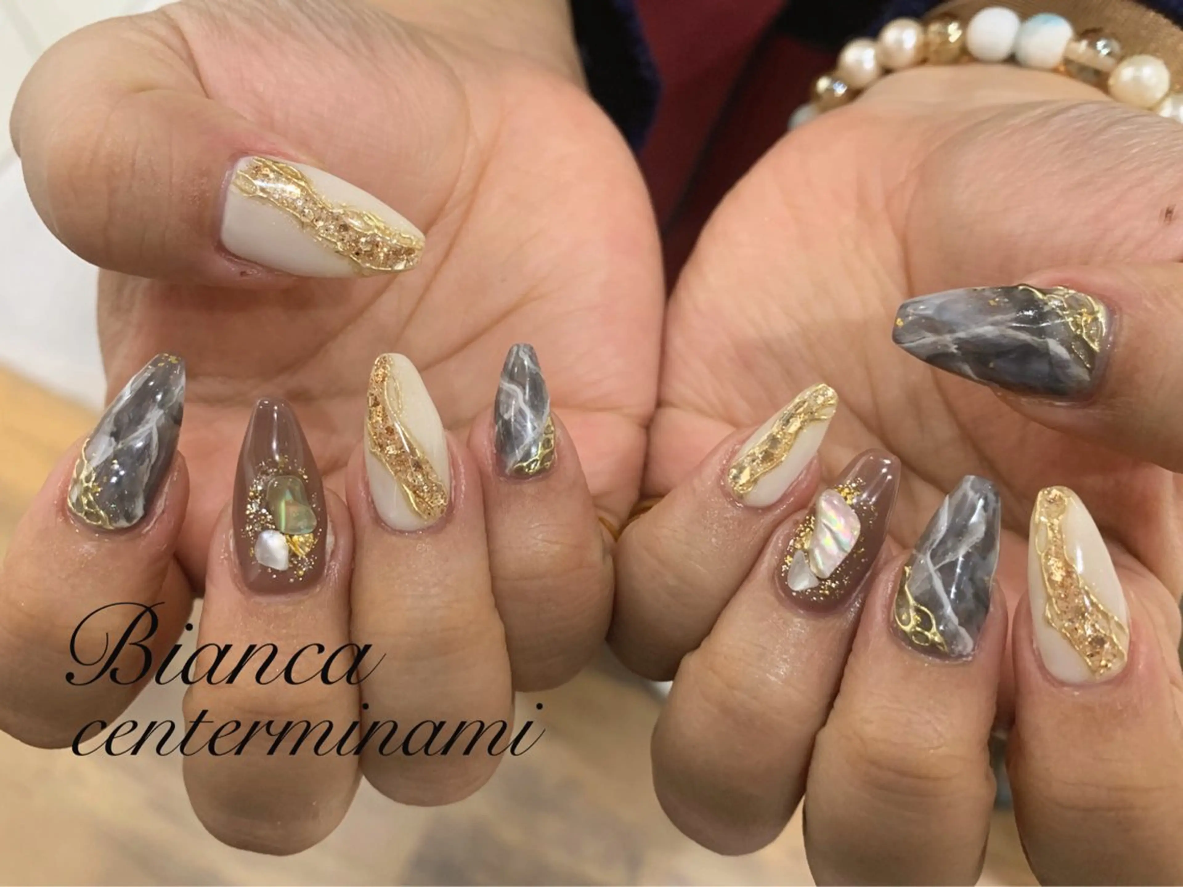 ネイル ハンドネイル Bianca KIKUTIHARAのネイルデザイン