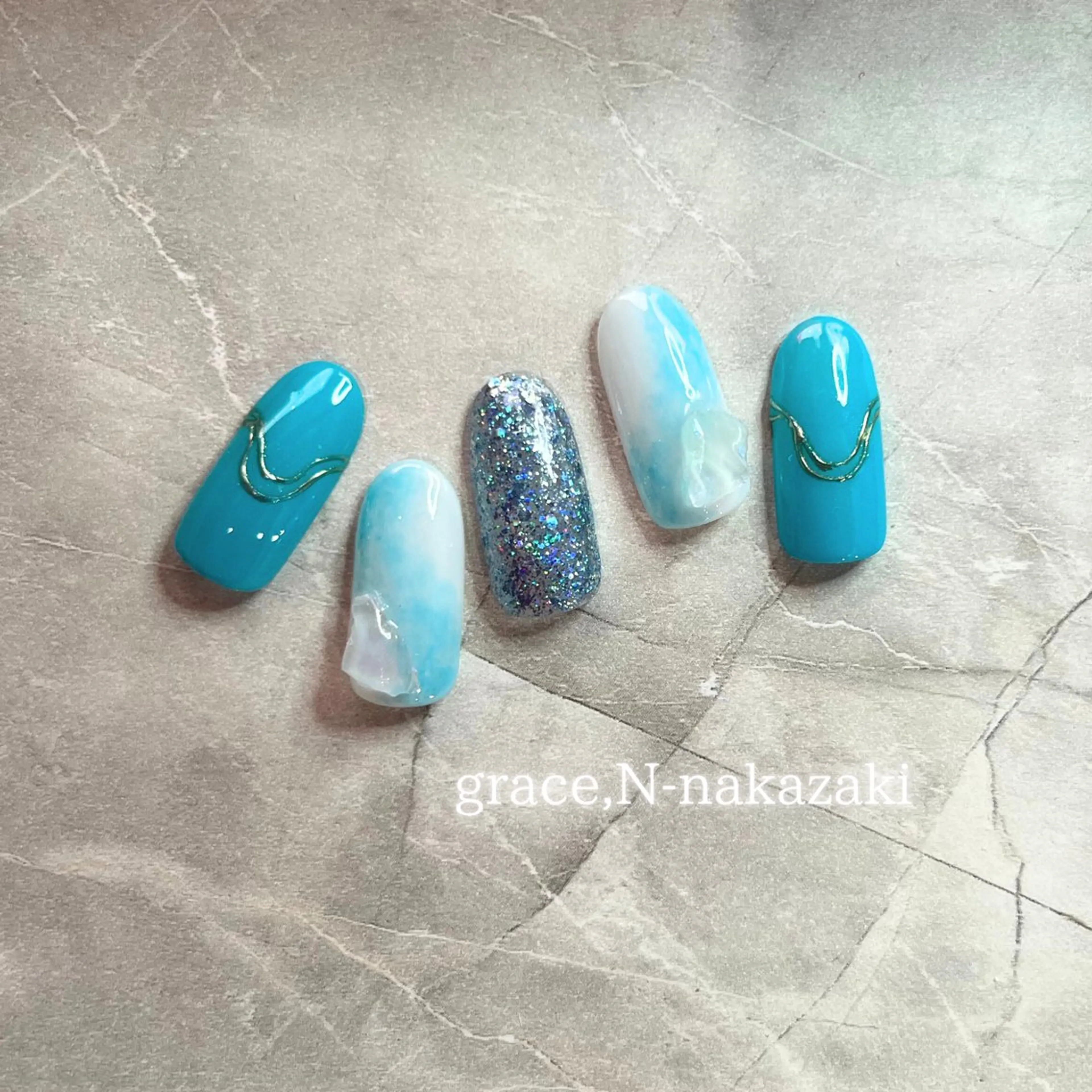 ネイル ハンドネイル grace .N-nakazaki所属・grace,N -nakazaki1のネイルデザイン
