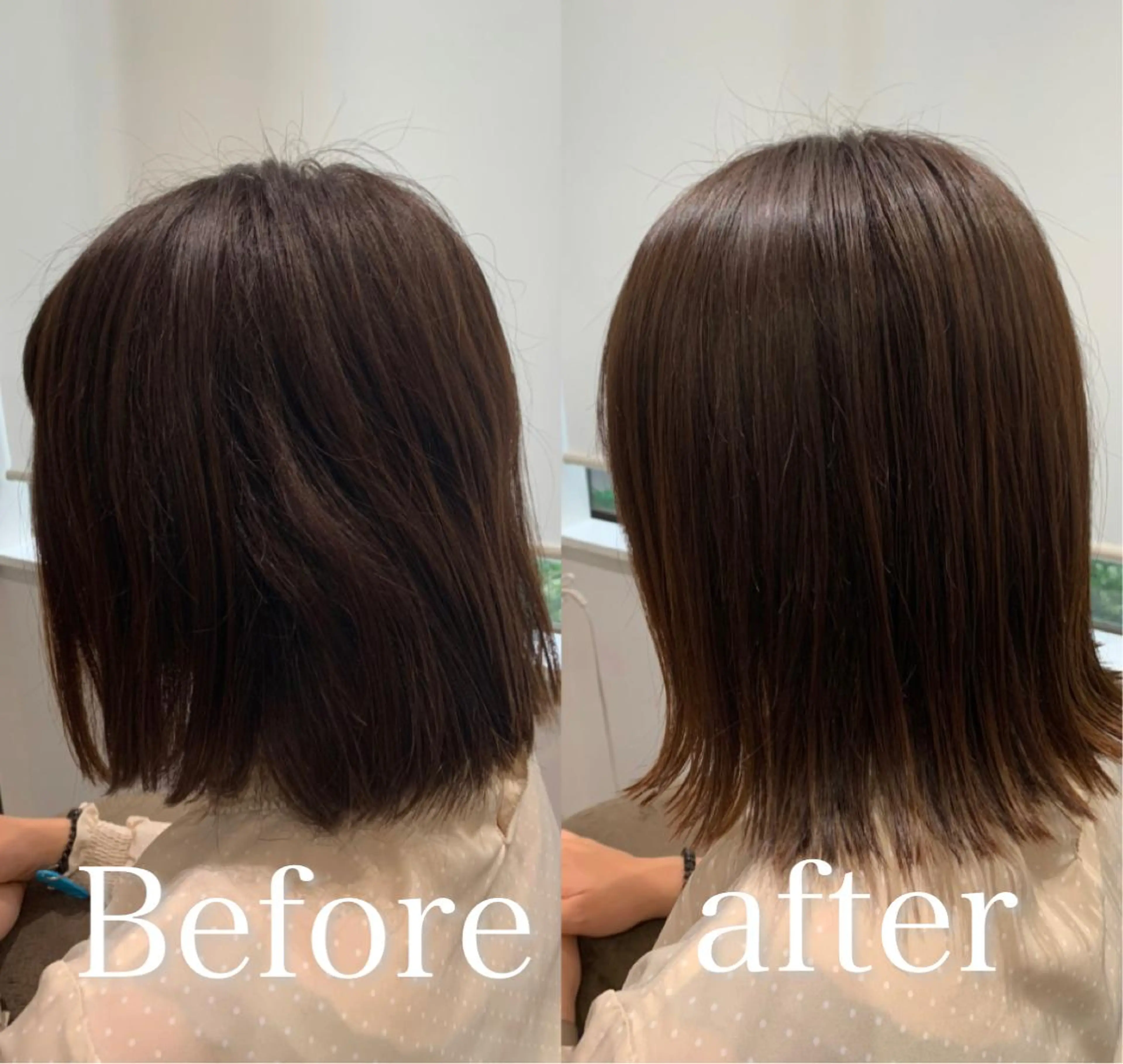 ミディアム 【酸性ストレート】 宮下和明のヘアスタイル